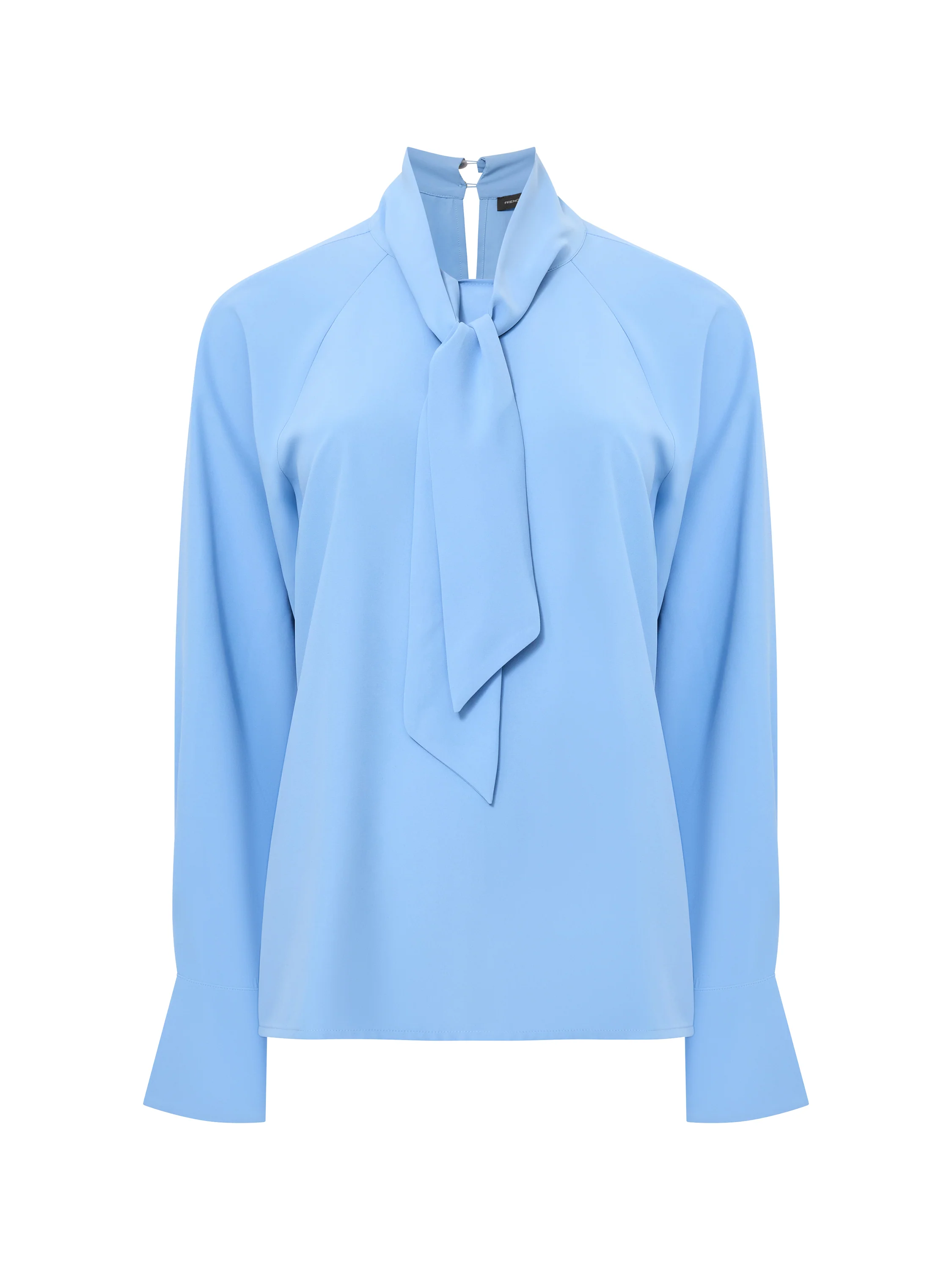 Crepe Tie Neck Blouse - Image 6