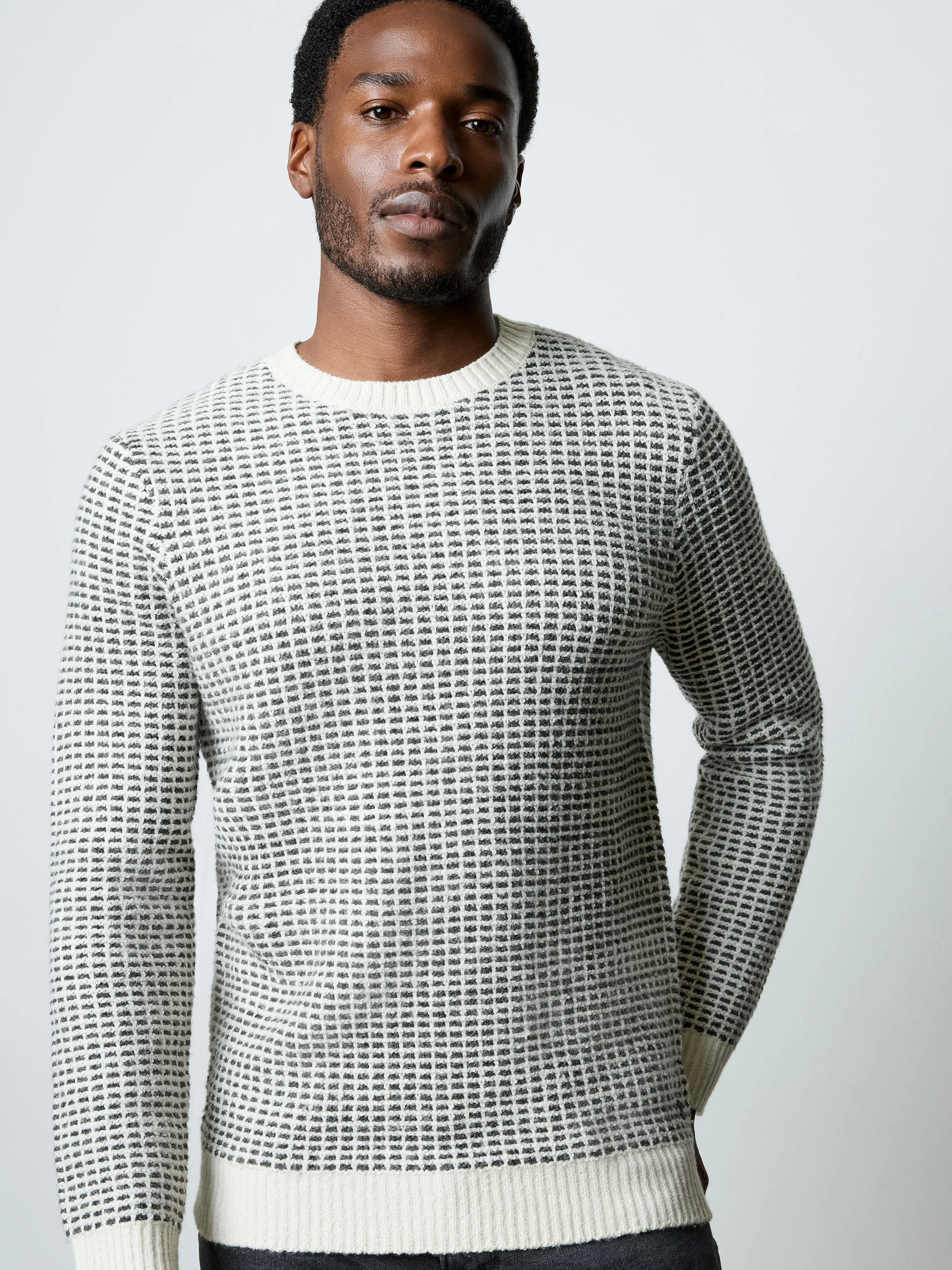 Crew Neck Degrade Jumper - Image 3