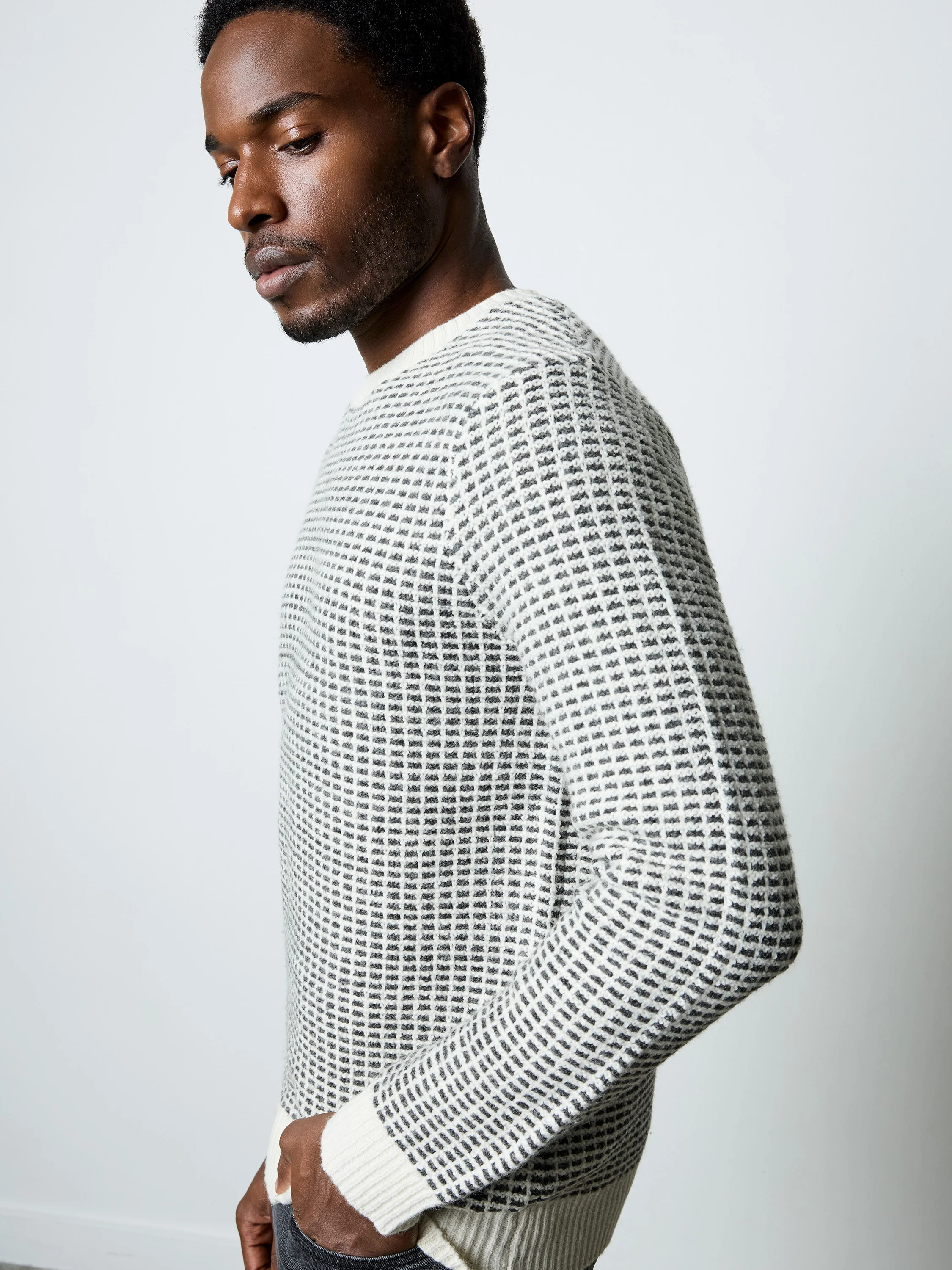 Crew Neck Degrade Jumper - Image 4