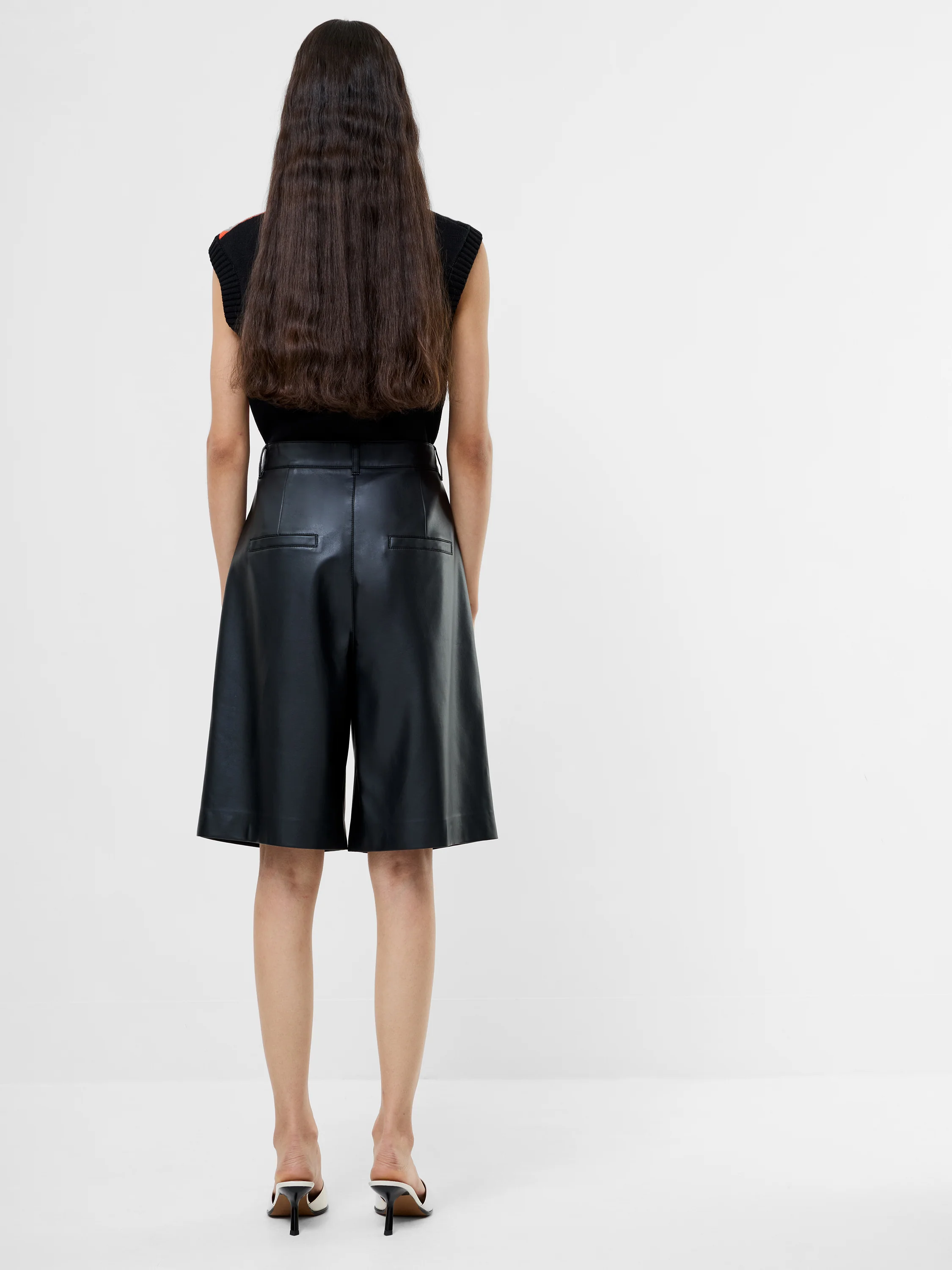Crolenda PU Bermuda Shorts - Image 5
