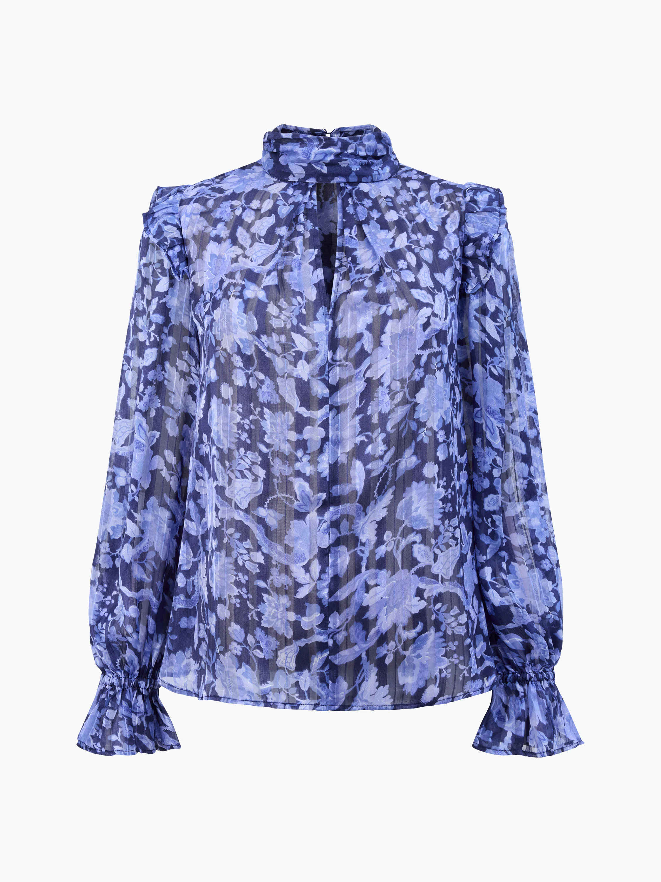 Cynthia Frill Long Sleeve Top - Image 6