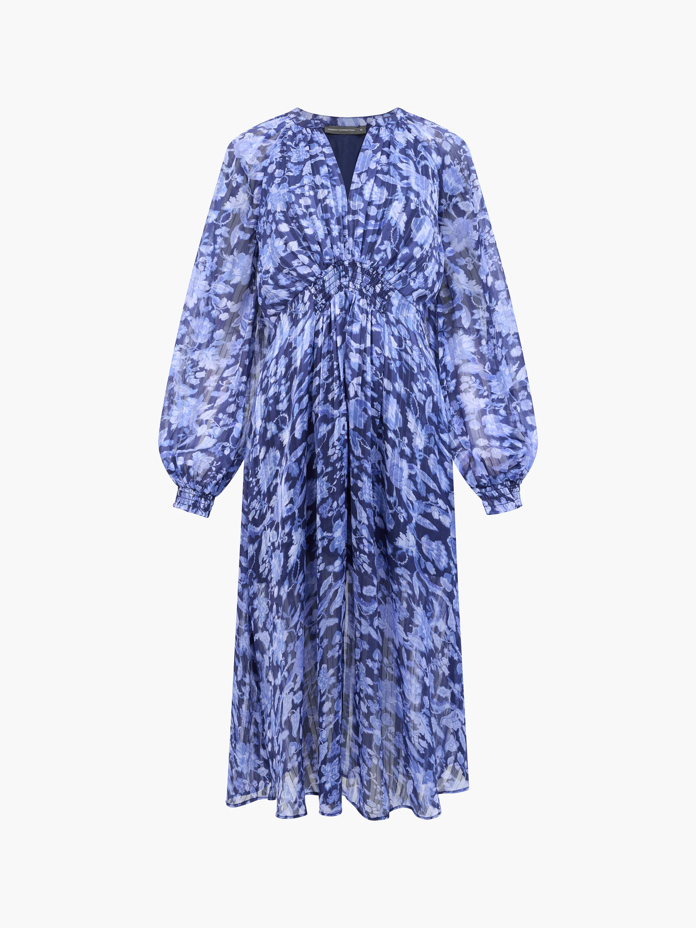 Cynthia Shirred Midi Dress - Image 7