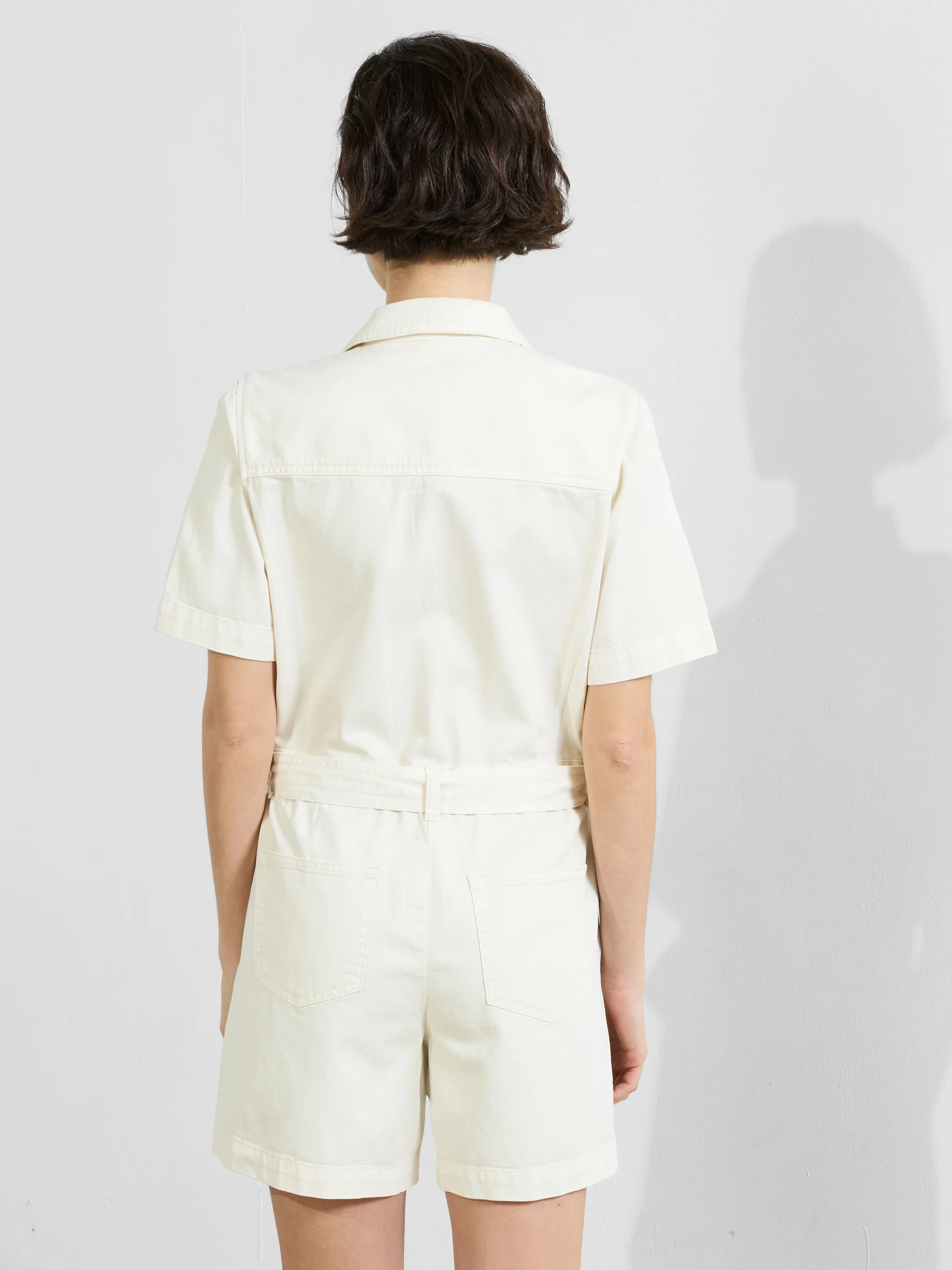 Dana Denim Short Sleeve Playsuit - Image 5
