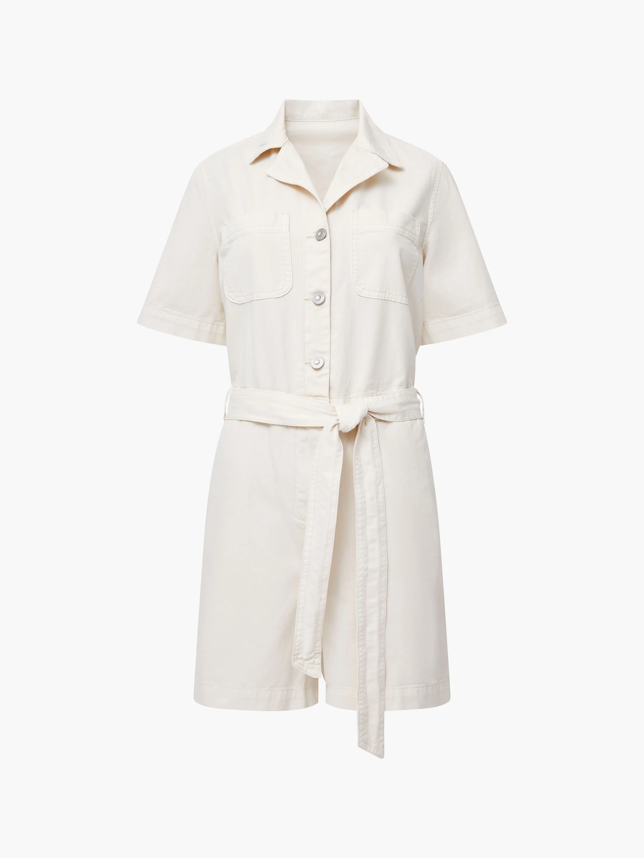 Dana Denim Short Sleeve Playsuit - Image 6