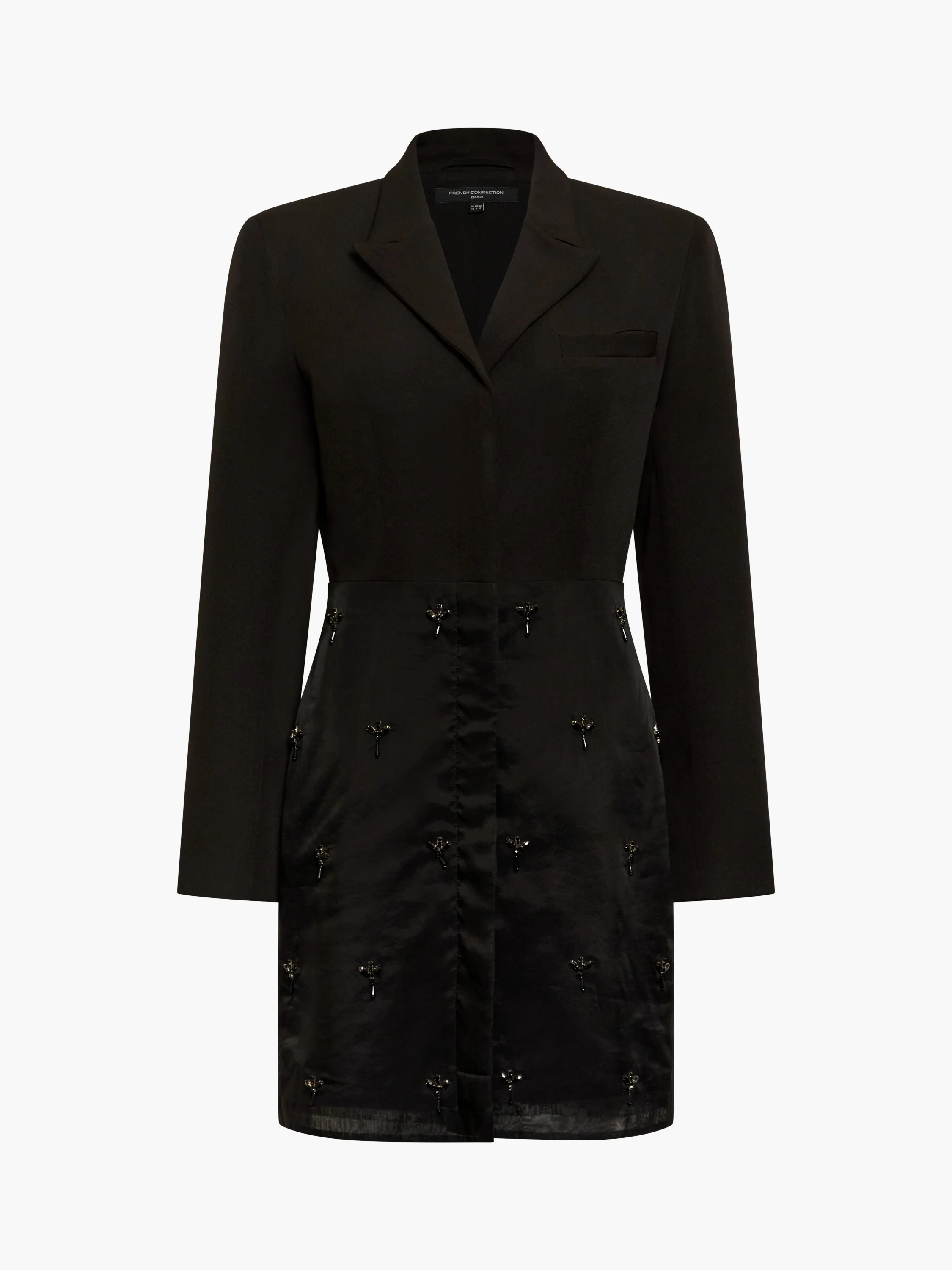 Darcy Embellished Tailored Mini Dress - Image 7