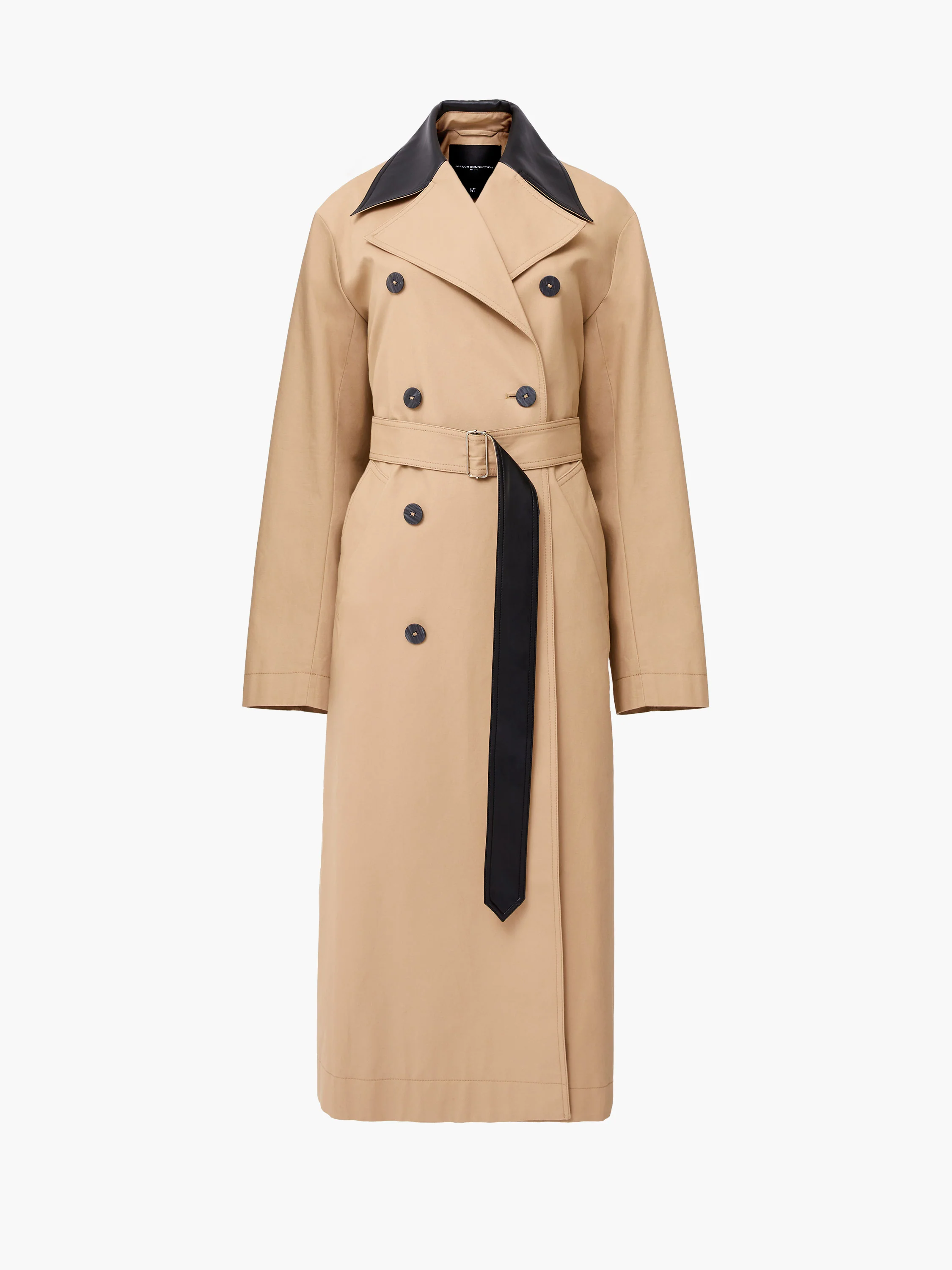 Dasha Cotton Twill Trench Coat - Image 7