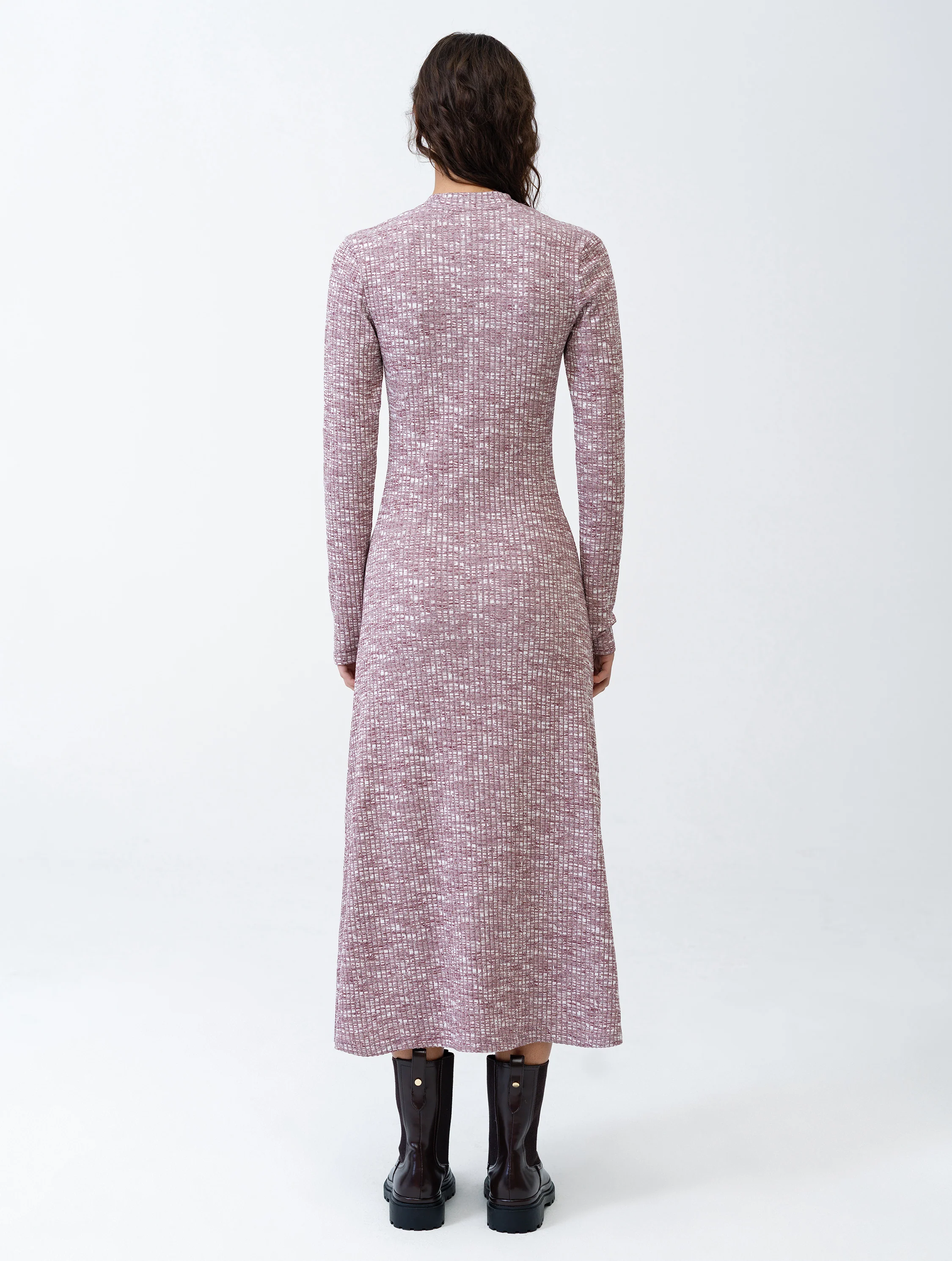 Deja Jersey Space Dye Ribbed Dress - Image 5