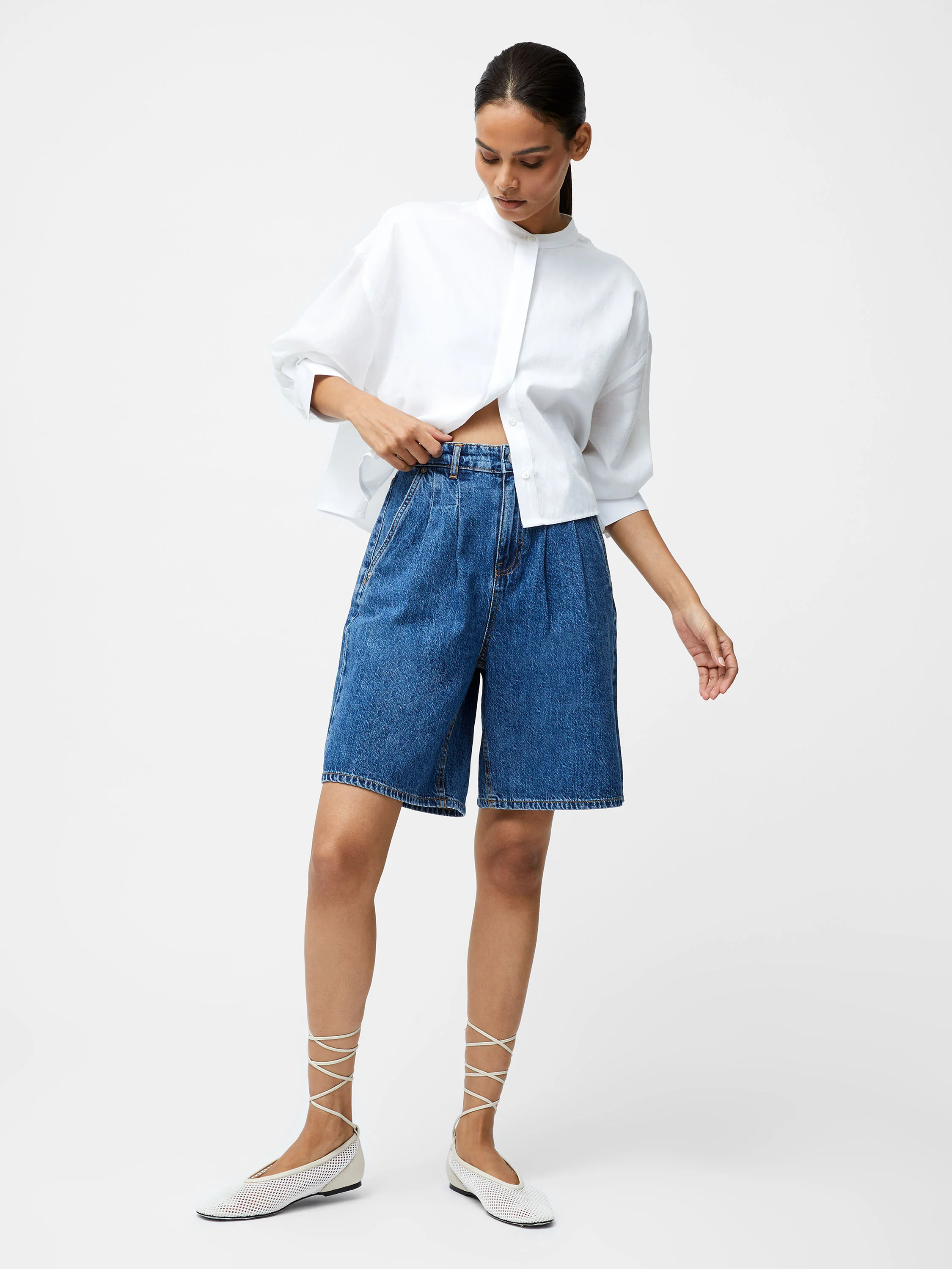 Denver Denim Bermuda Shorts - Image 3