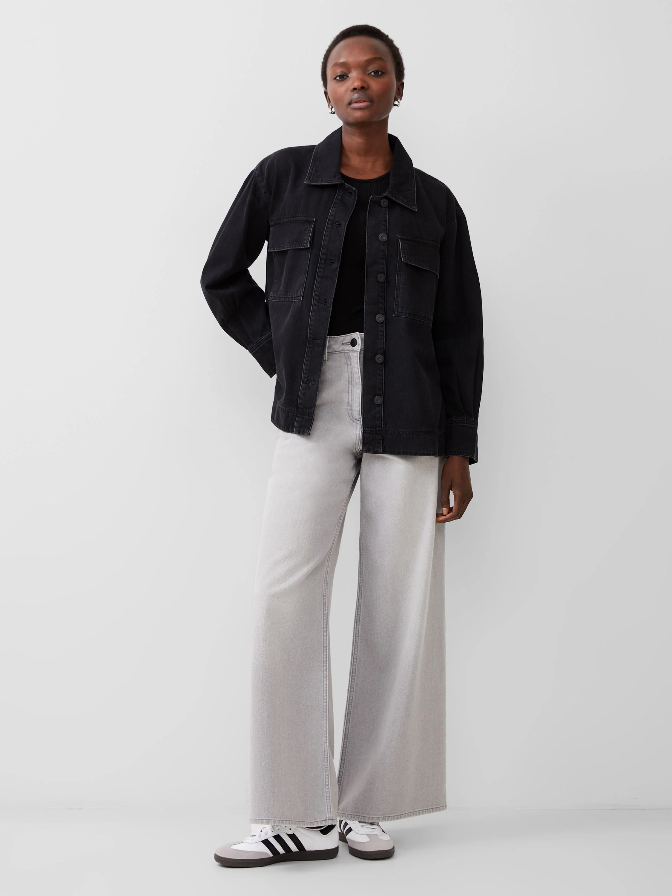Denver Denim Oversized Shacket - Image 2
