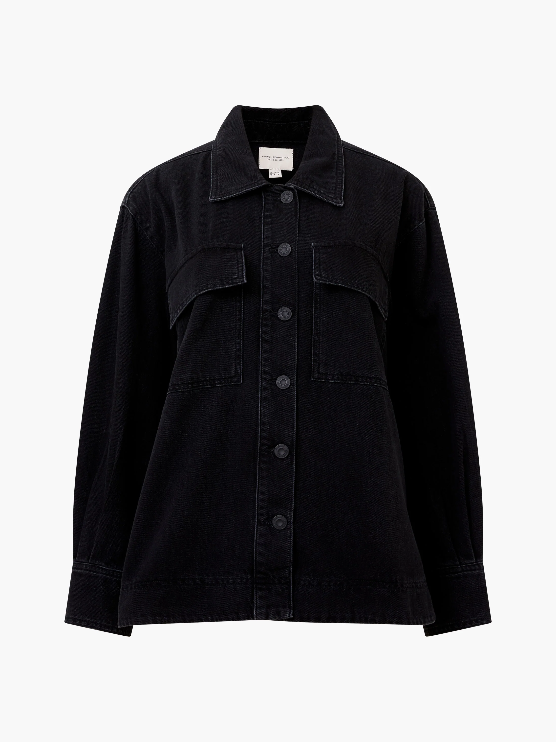 Denver Denim Oversized Shacket - Image 5