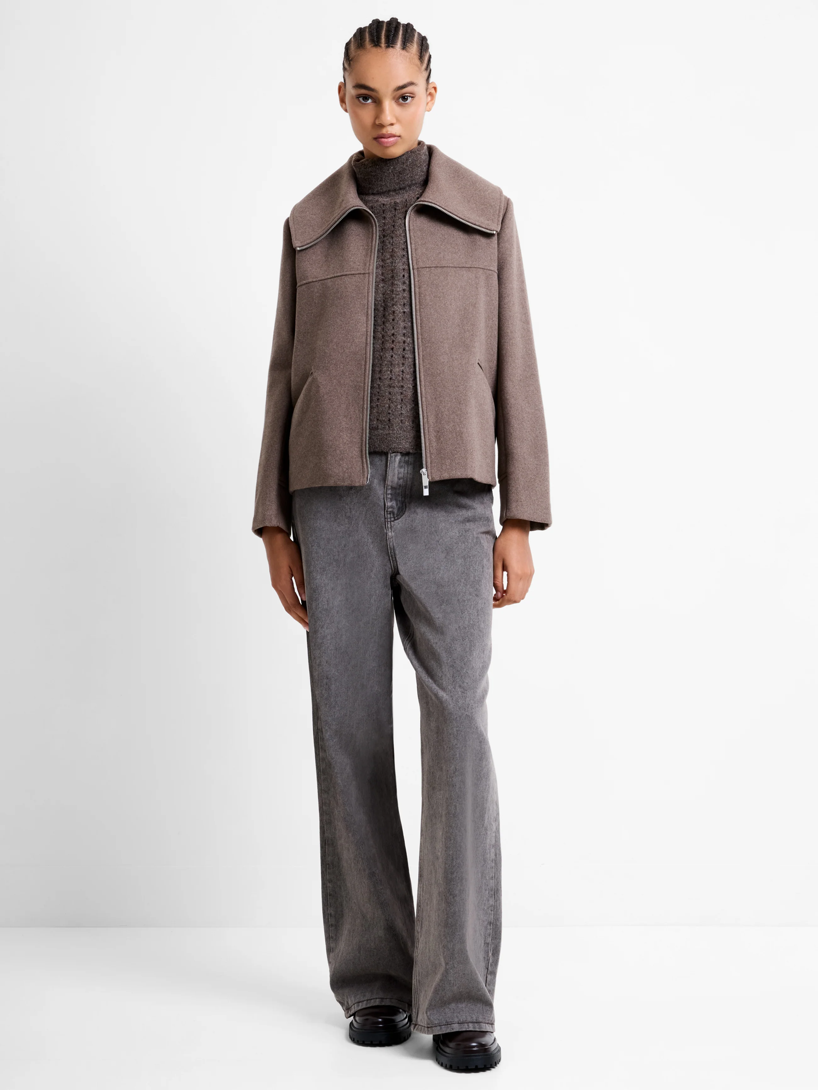 Devita Wool Collared Coat - Image 2