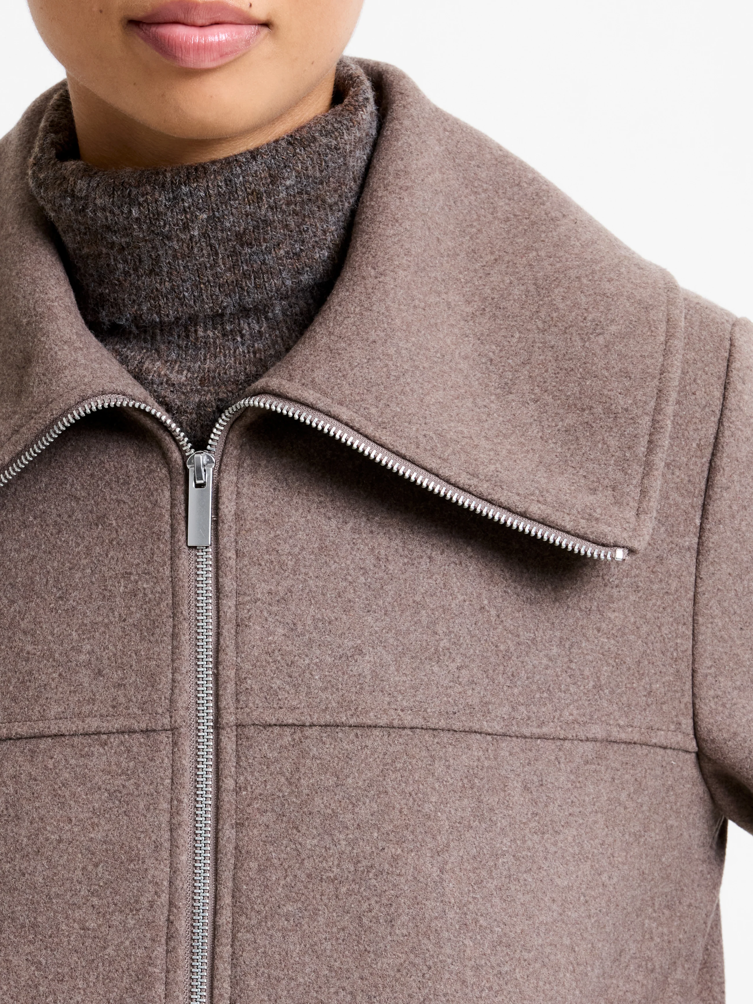 Devita Wool Collared Coat - Image 3