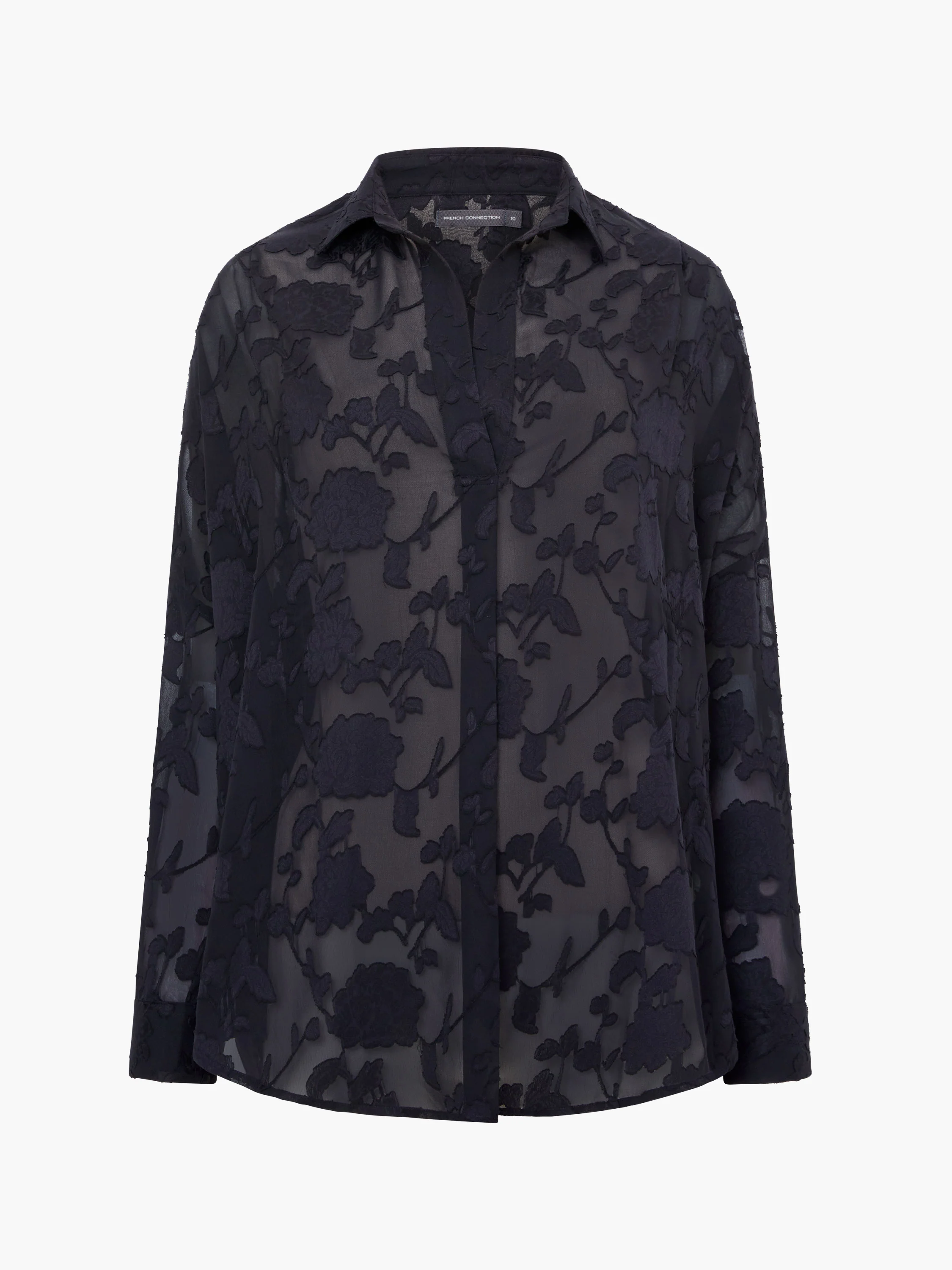 Devore Satin Popover Shirt - Image 6
