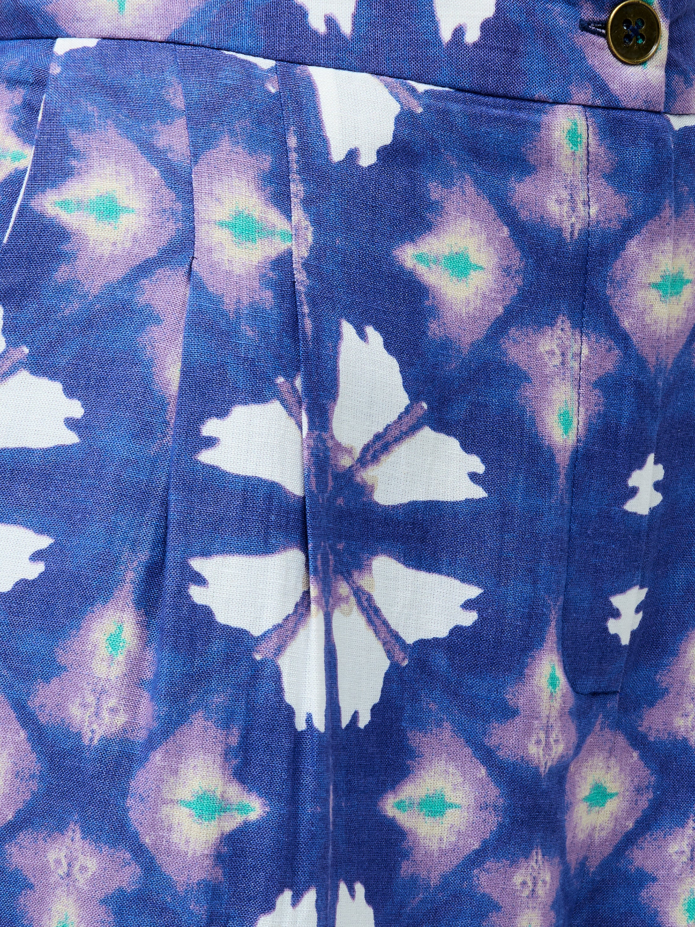 Dory Linen Blend Wide Leg Trousers - Image 2