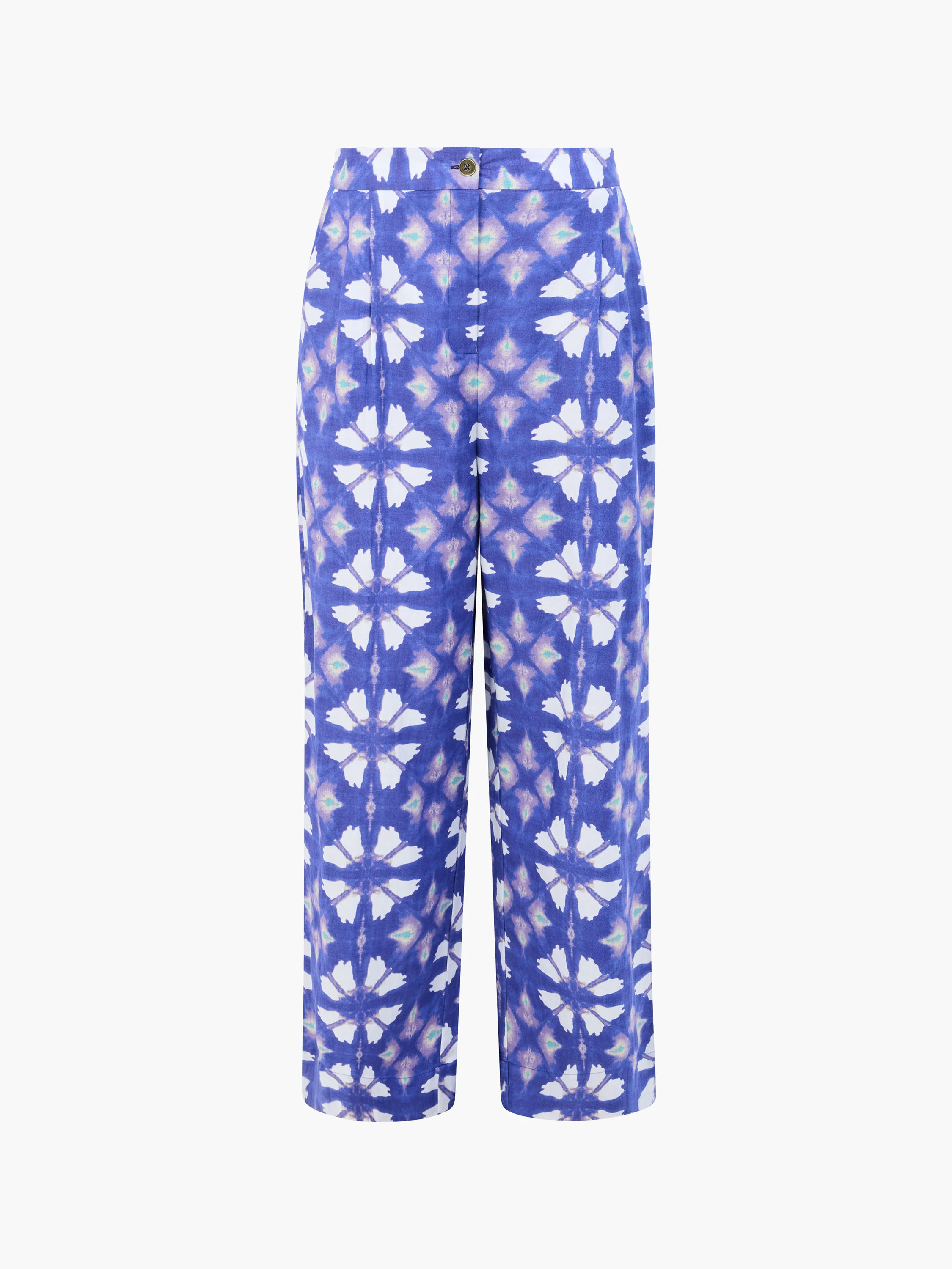Dory Linen Blend Wide Leg Trousers - Image 4