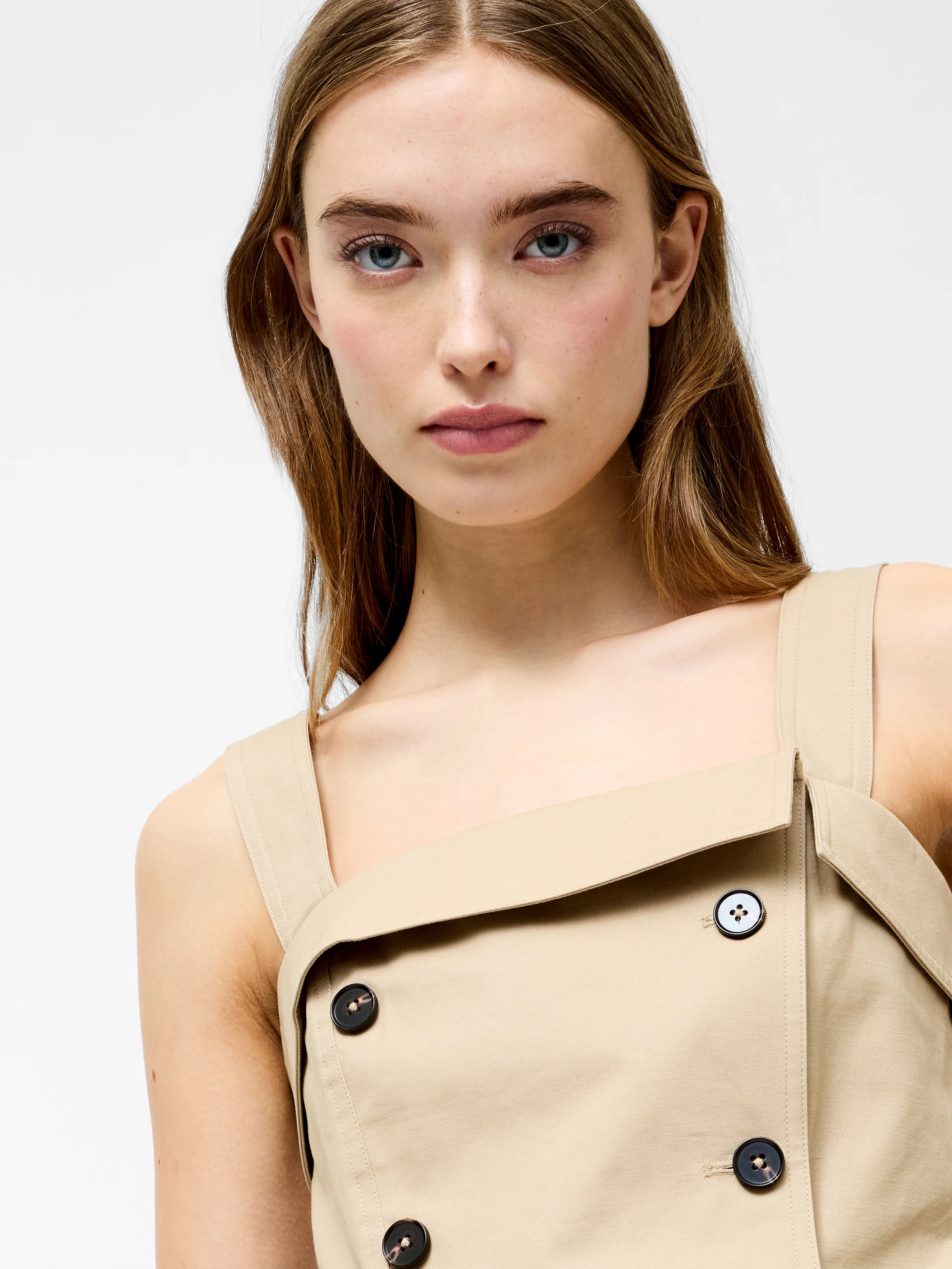 Double Breasted Trench Top - Image 2