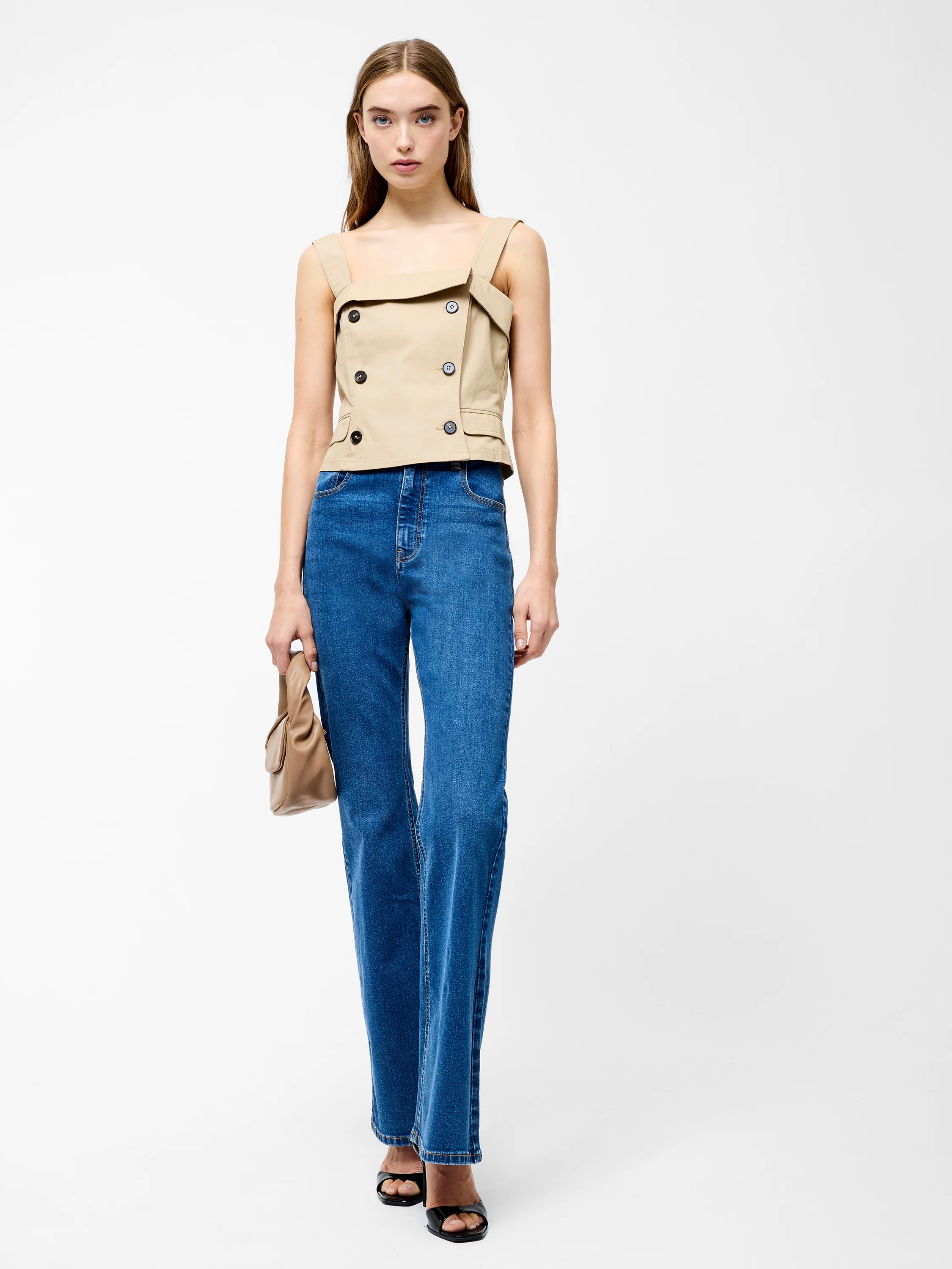 Double Breasted Trench Top - Image 3