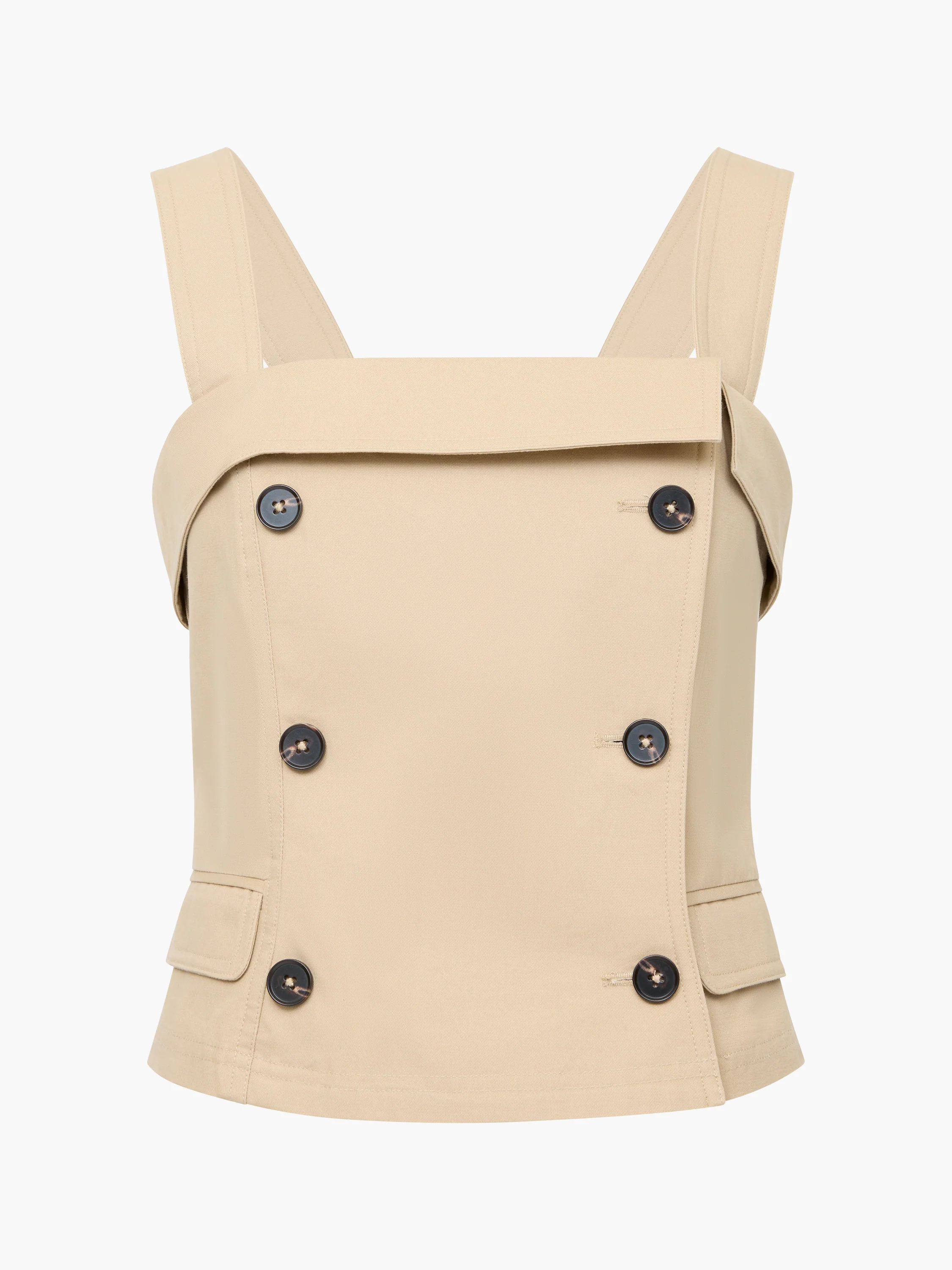 Double Breasted Trench Top - Image 6