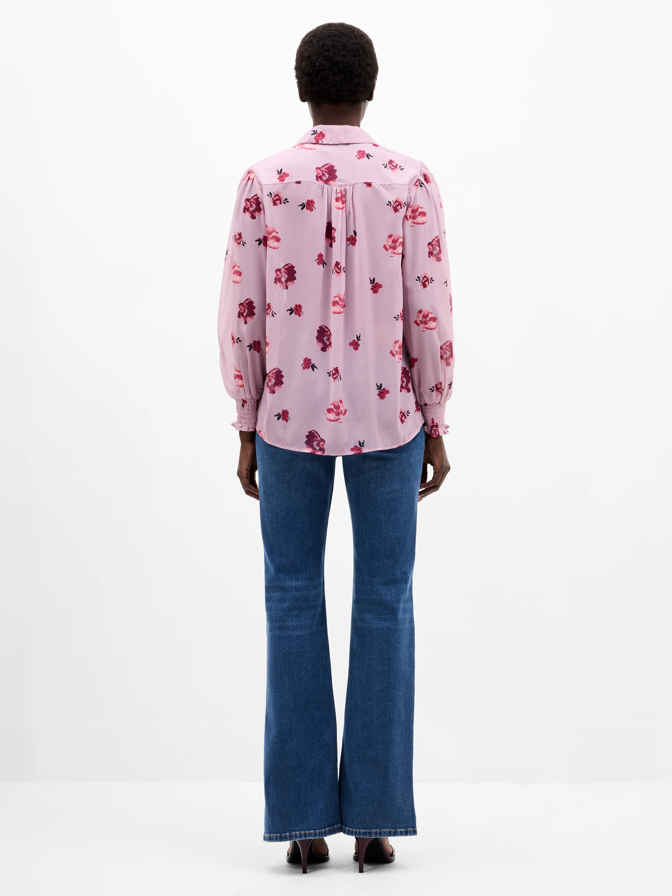 Ella Rose Georgette Long Sleeve Shirt - Image 5