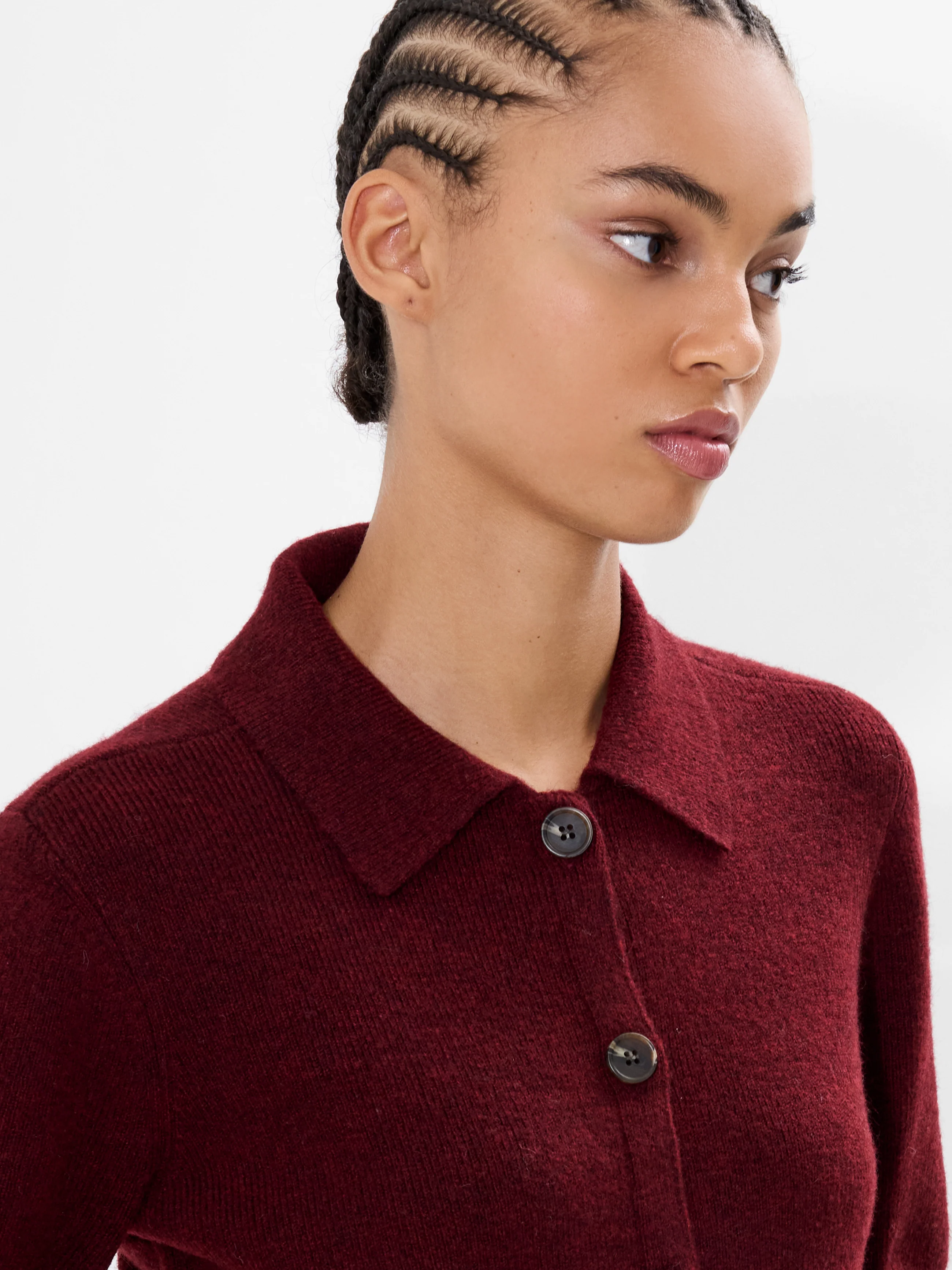 Ellie Knit Collared Cardigan - Image 3