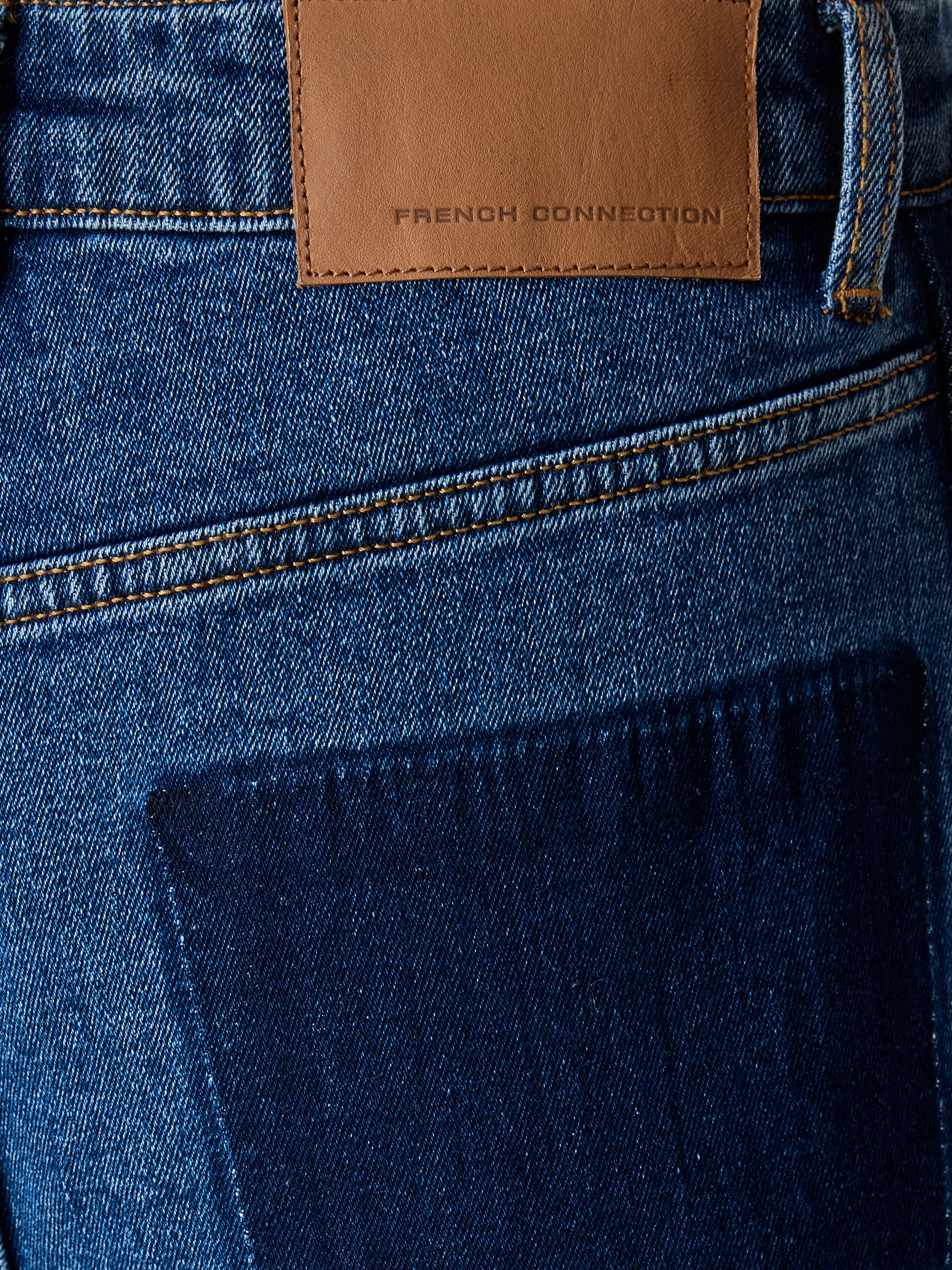 Elliot Denim Side Panel Wide Leg Jeans - Image 5