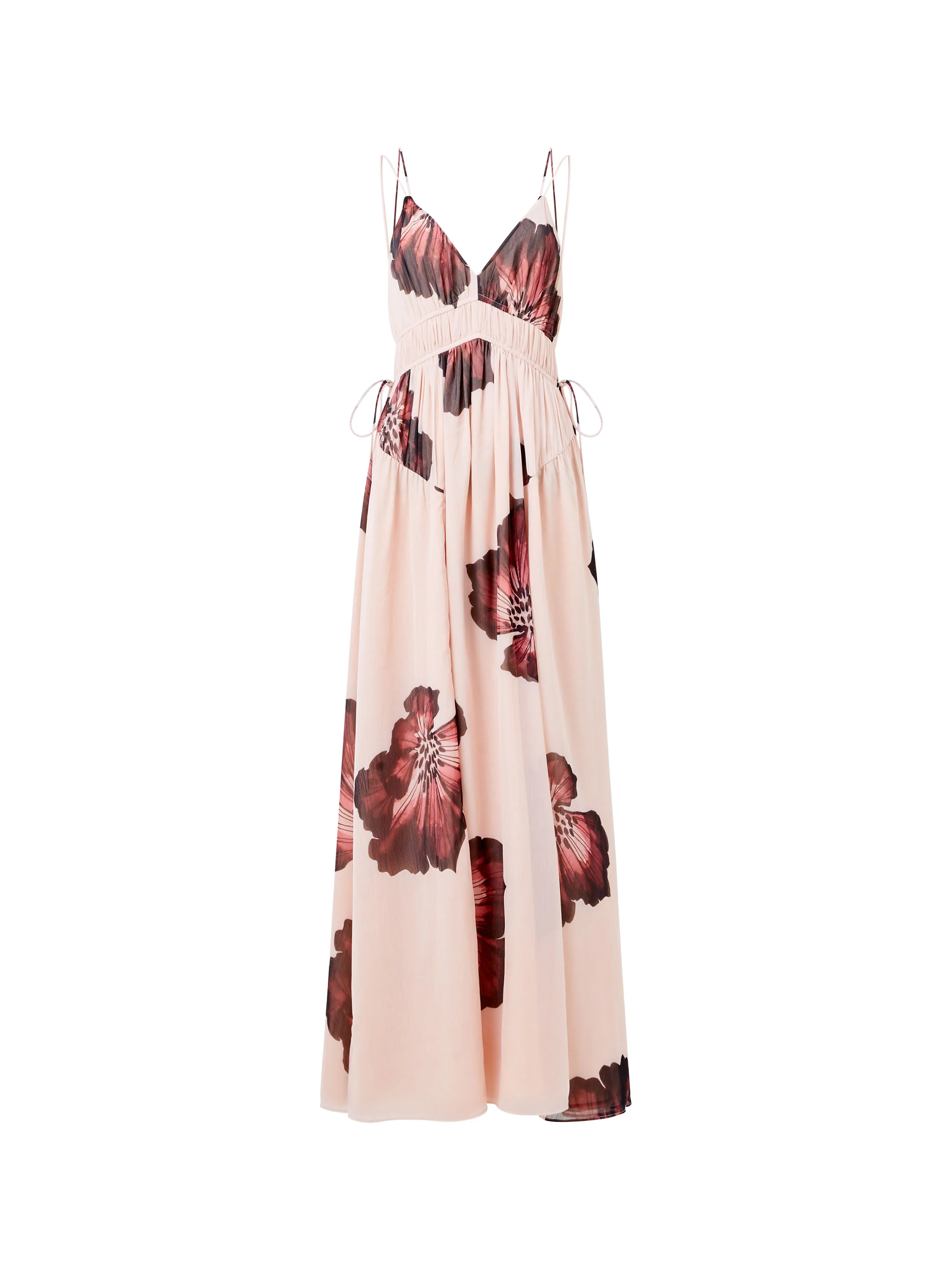 Elyse Hallie Crinkle V Neck Maxi Dress - Image 7