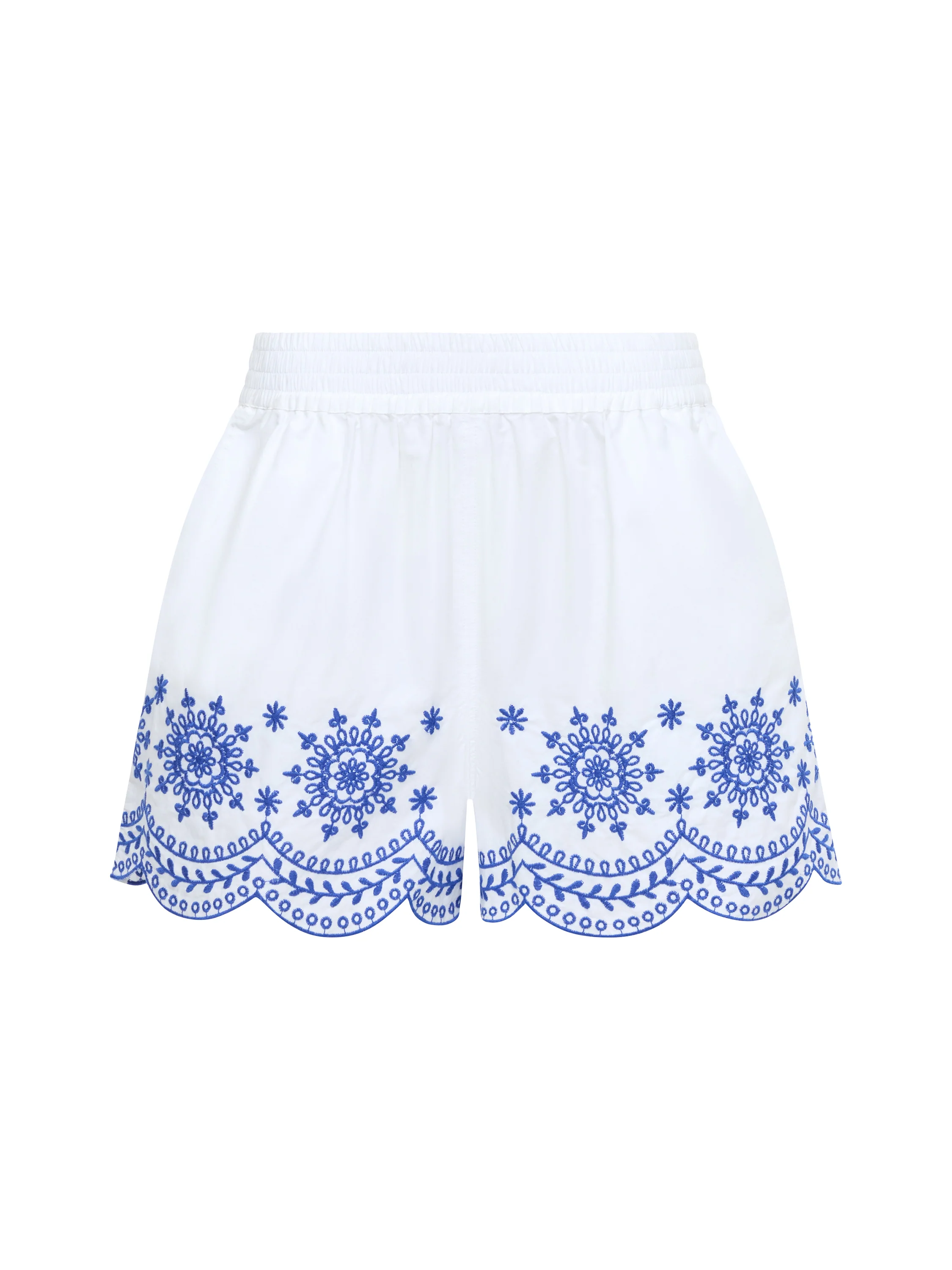 Embroidered Hem Shorts - Image 4
