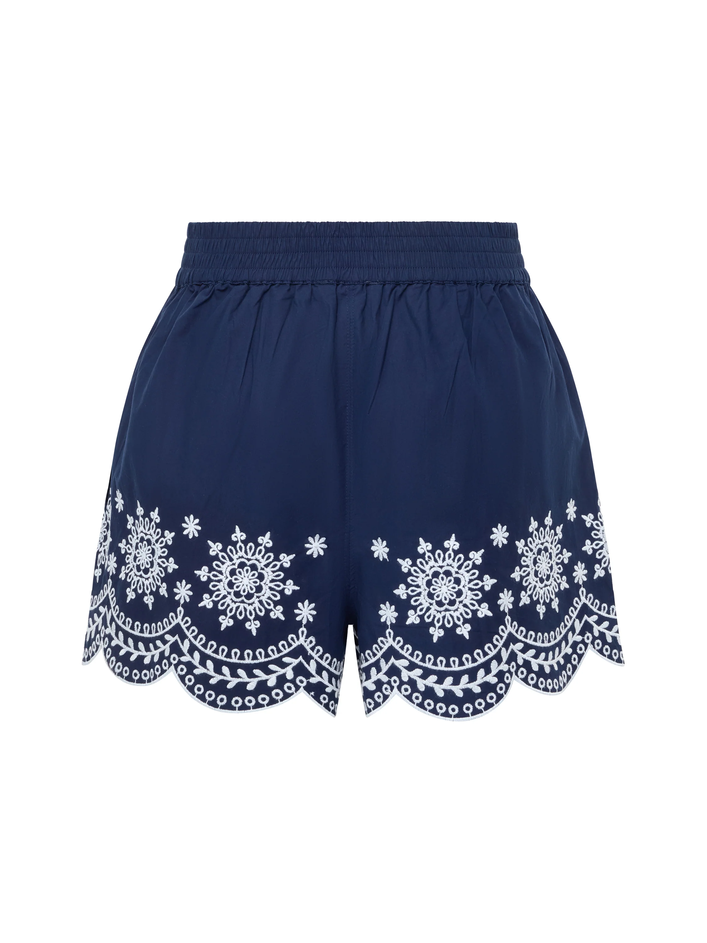 Embroidered Hem Shorts - Image 6