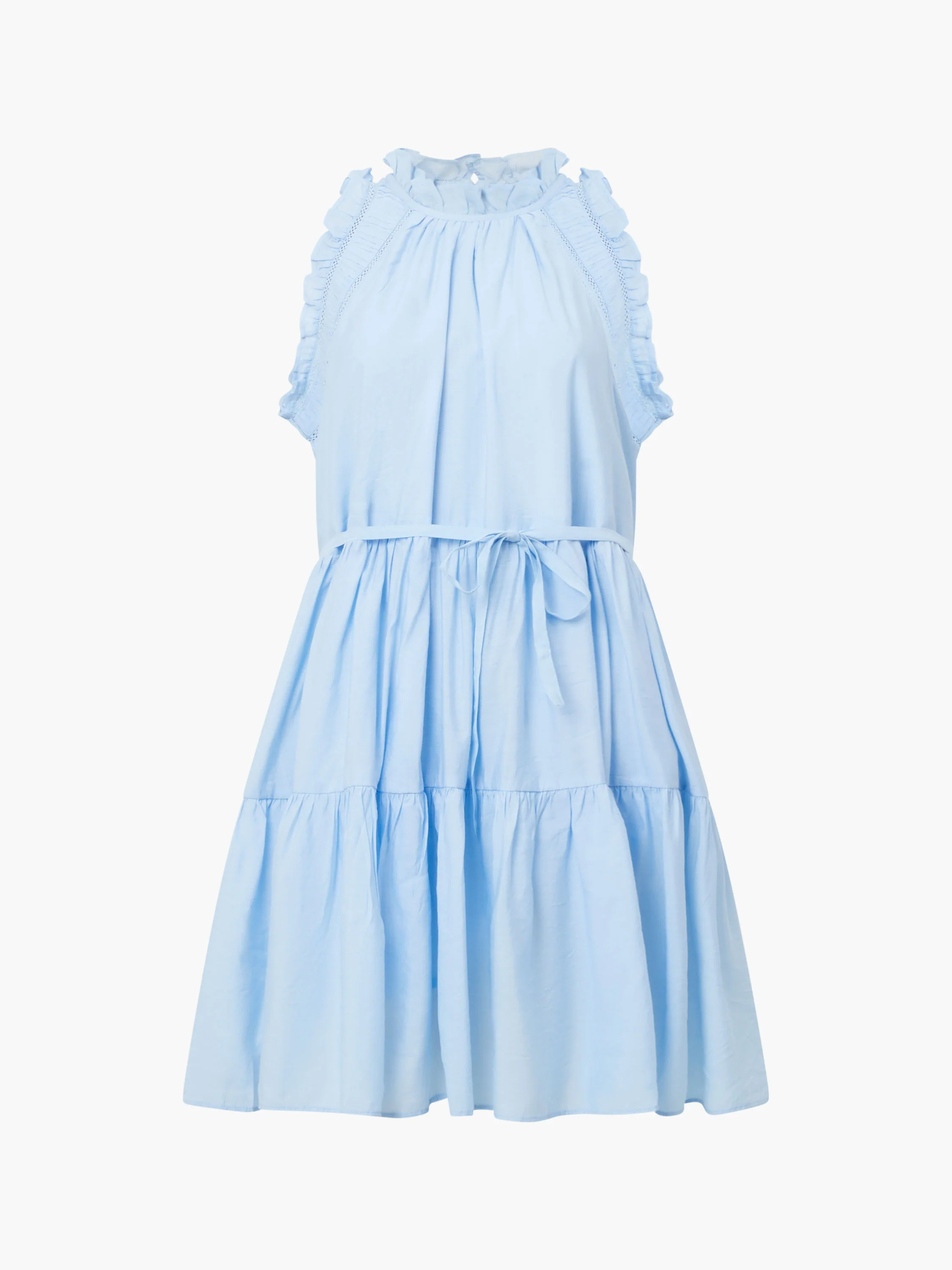 Emily Tiered Flared Mini Dress - Image 6