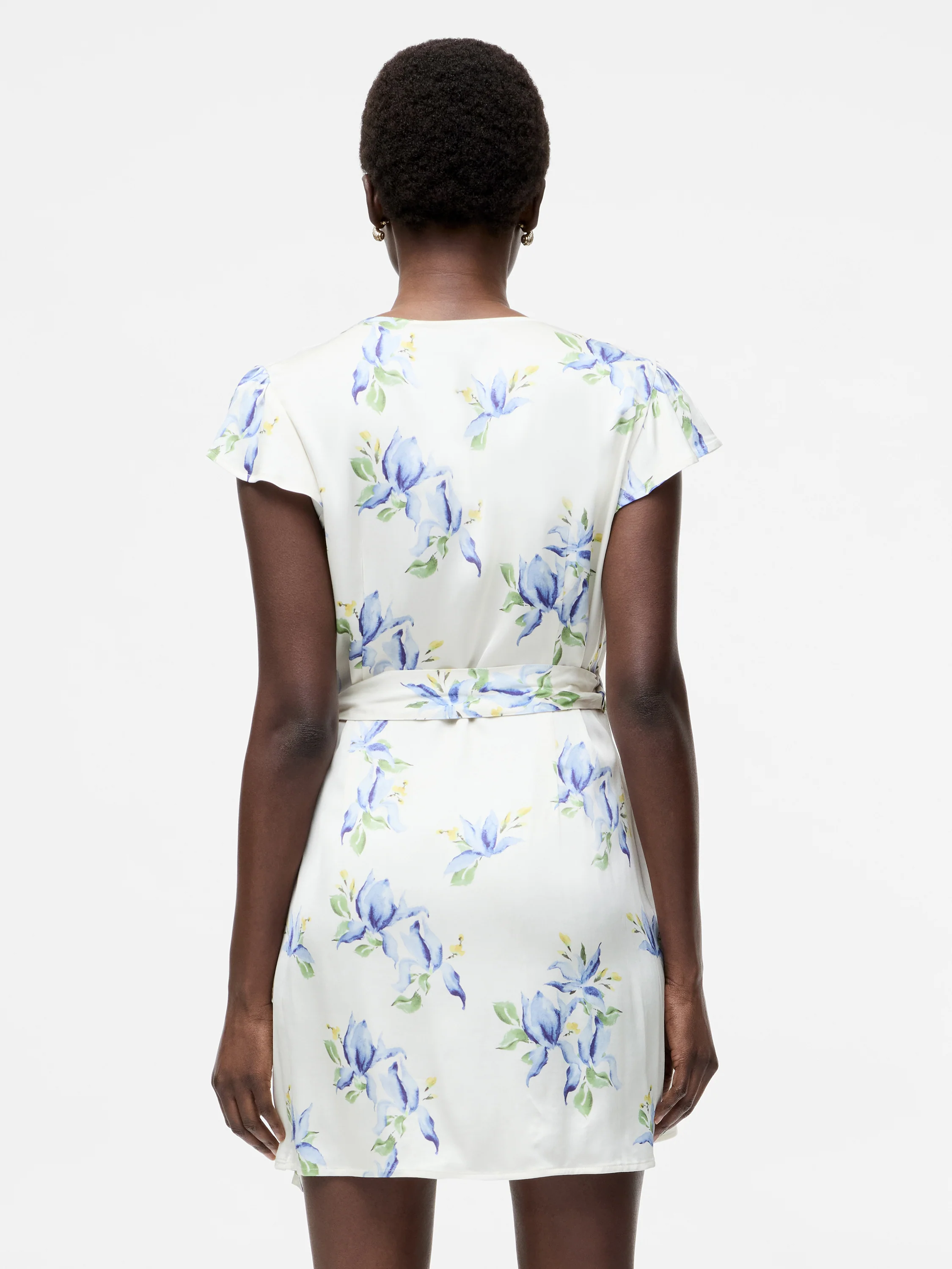 Ennis Vivian Eco Satin Wrap Dress - Image 5