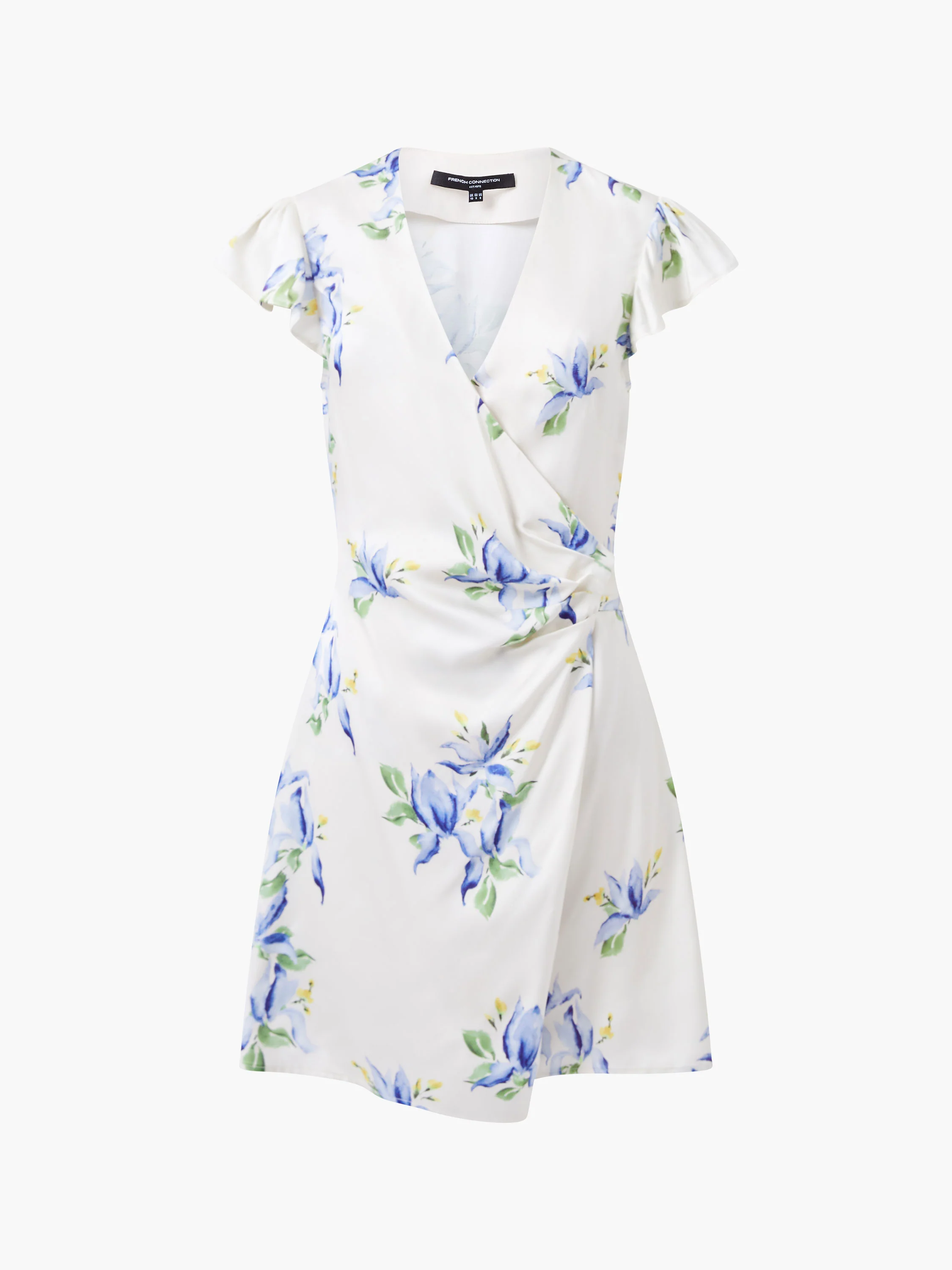 Ennis Vivian Eco Satin Wrap Dress - Image 6