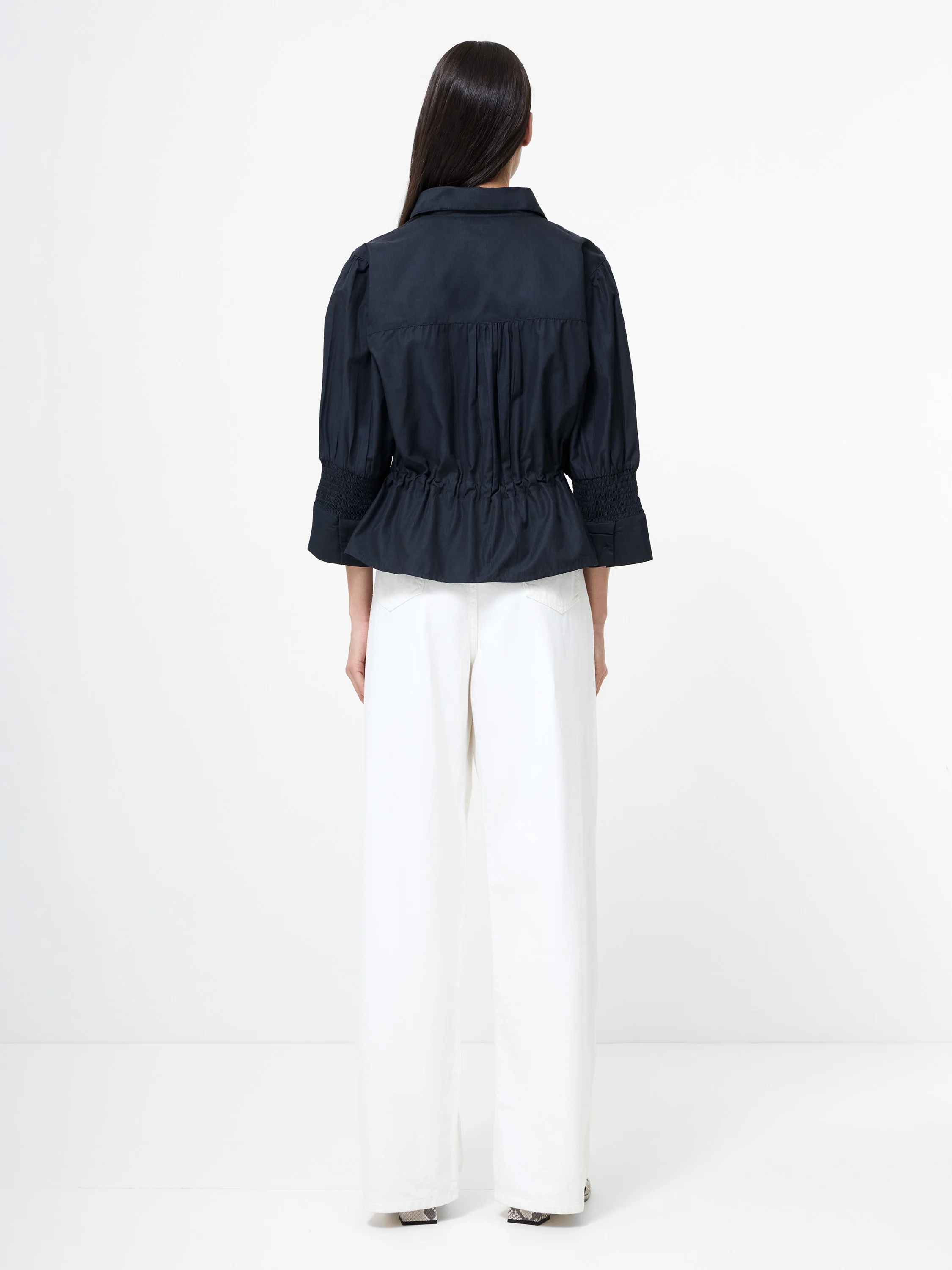 Era Poplin Collared Top - Image 5