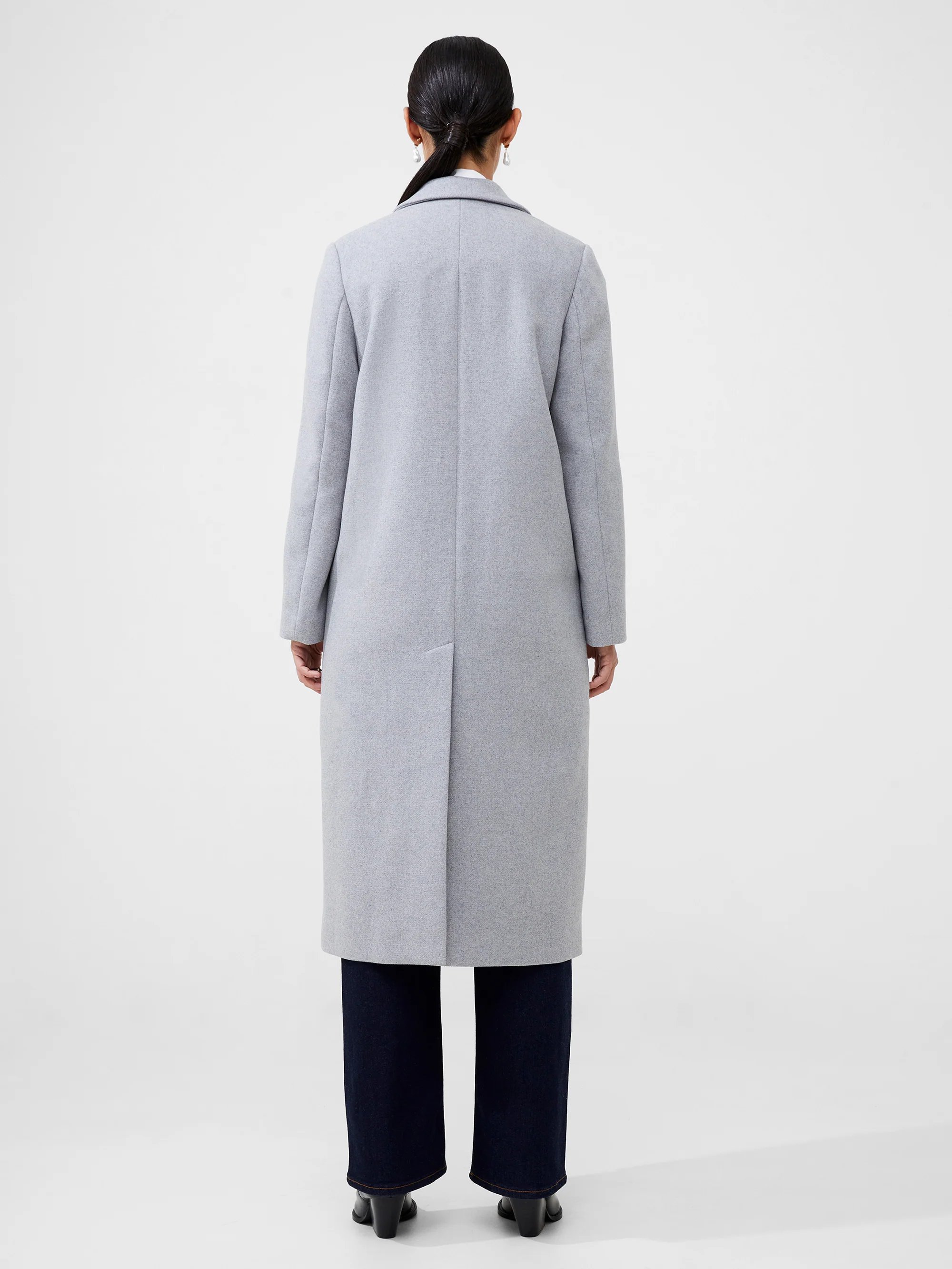 Fawn Felt Single Breasted Coat - Image 6