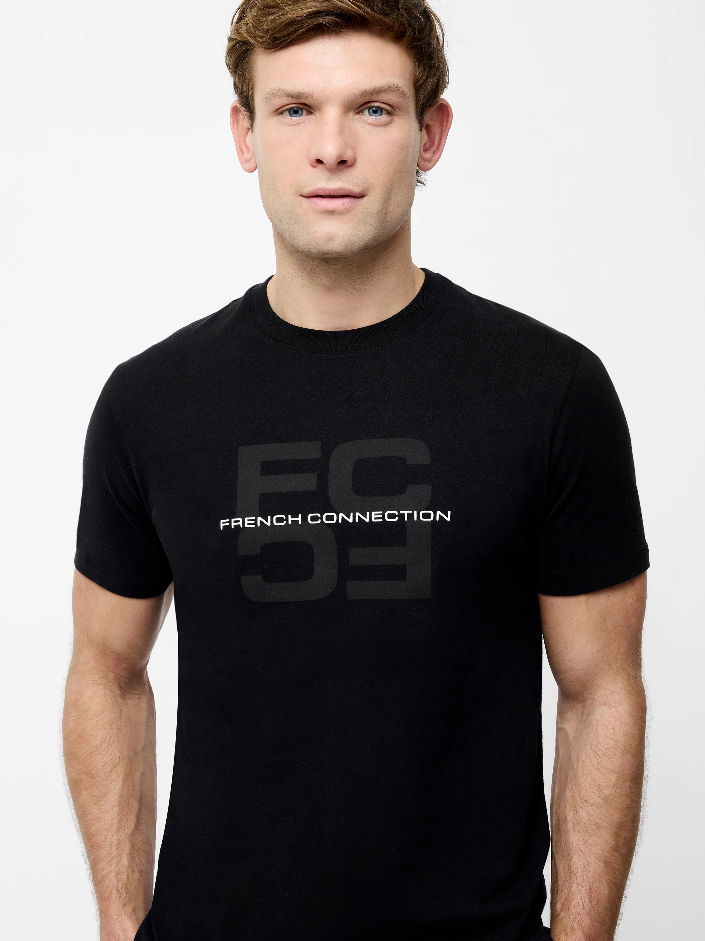 French Connection Mirror Organic Graphic T-Shirt - Image 3