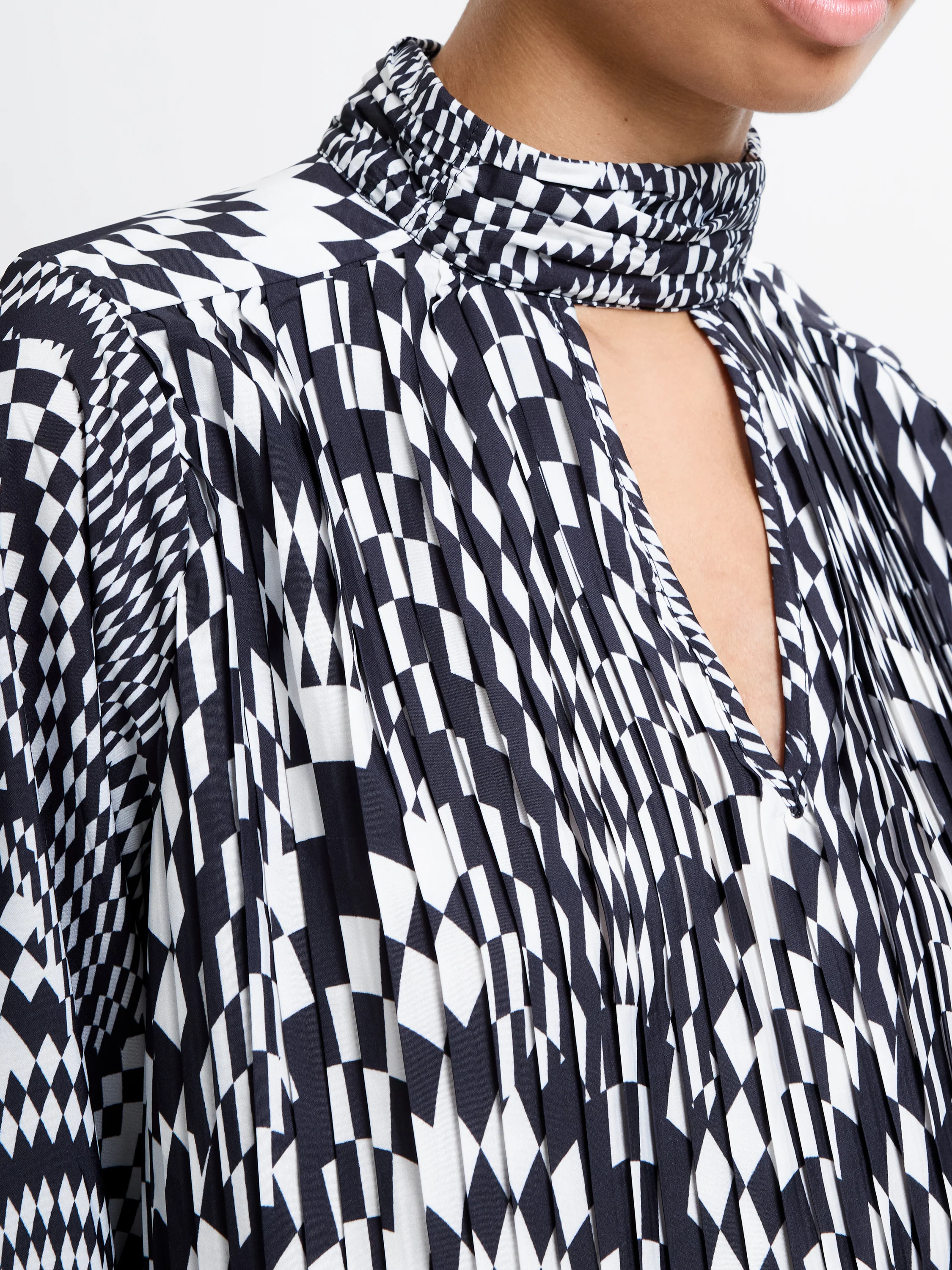 Fern Pleated Top - Image 3