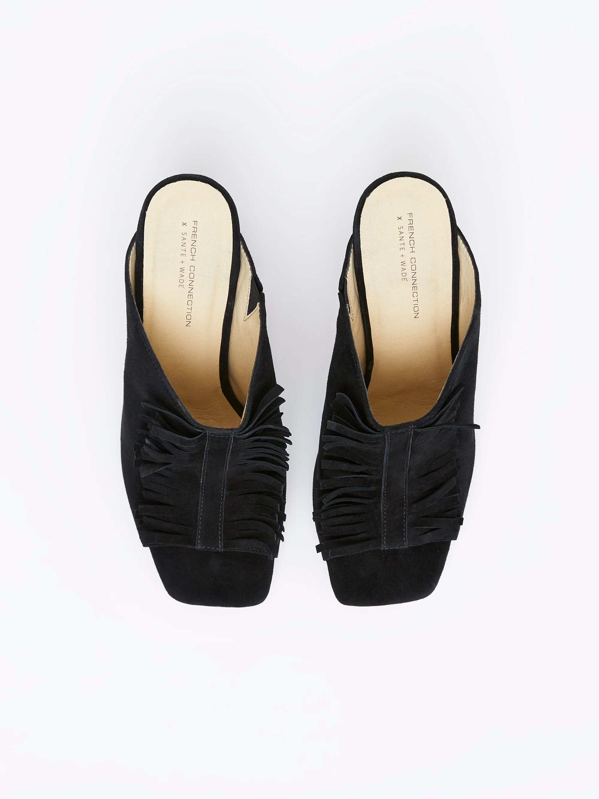 Flora Fringed Mules - Image 2