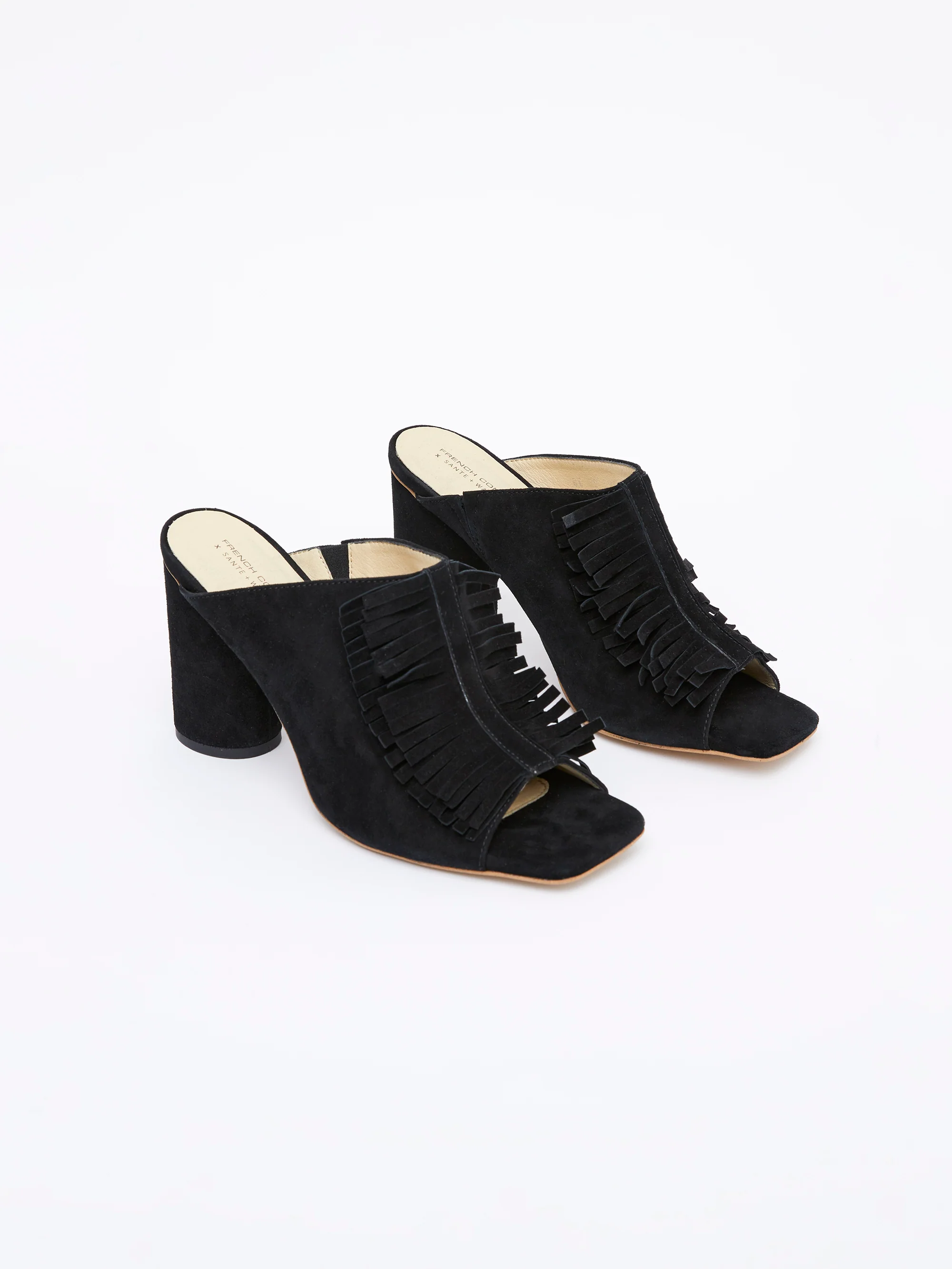 Flora Fringed Mules - Image 3