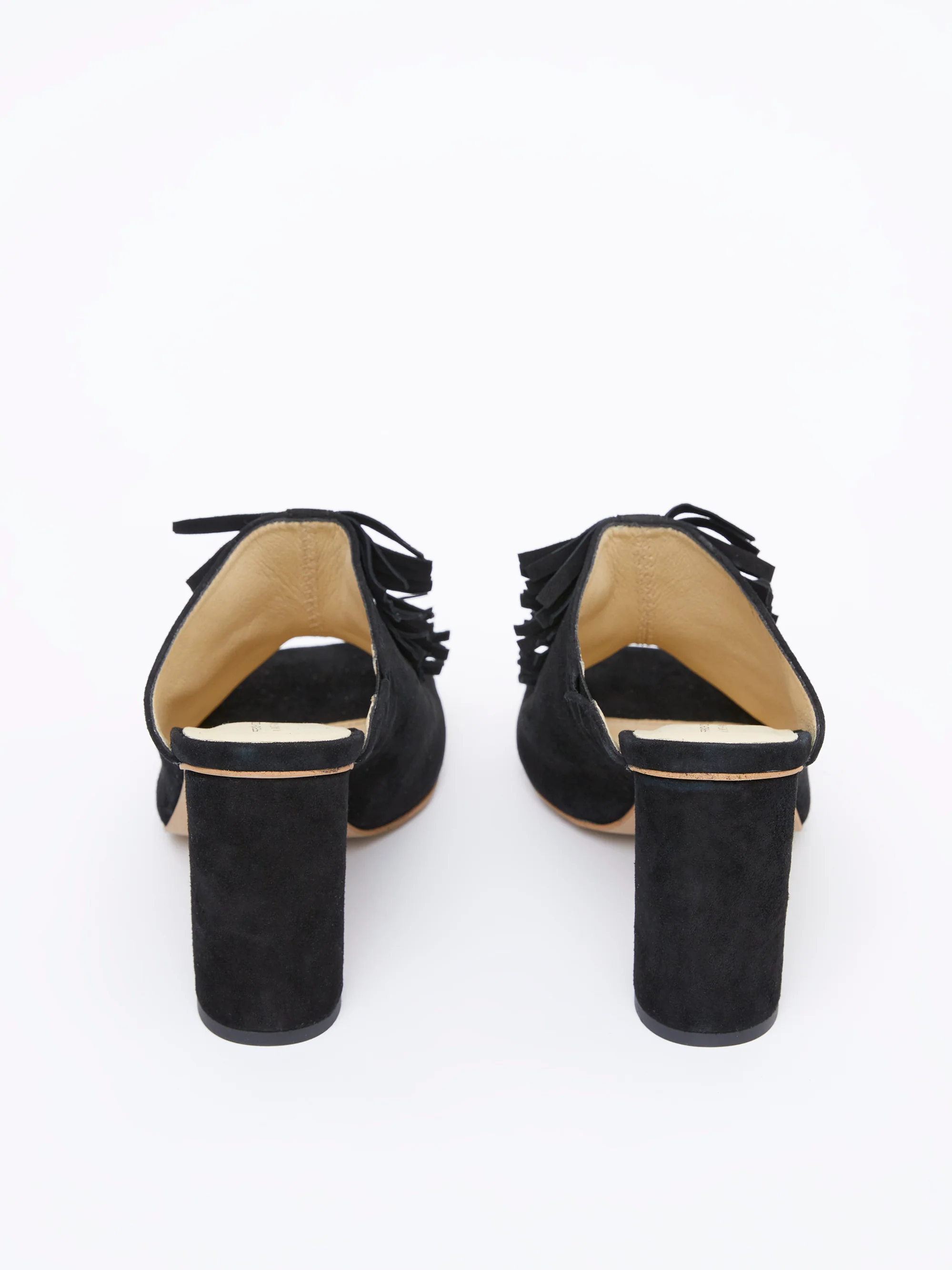 Flora Fringed Mules - Image 4