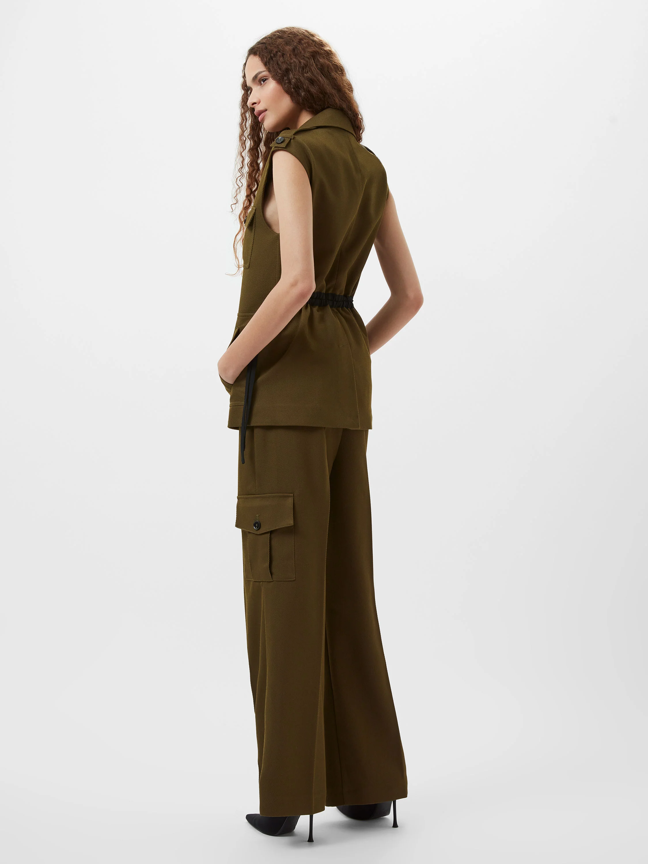 Florence Twill Waistcoat - Image 6
