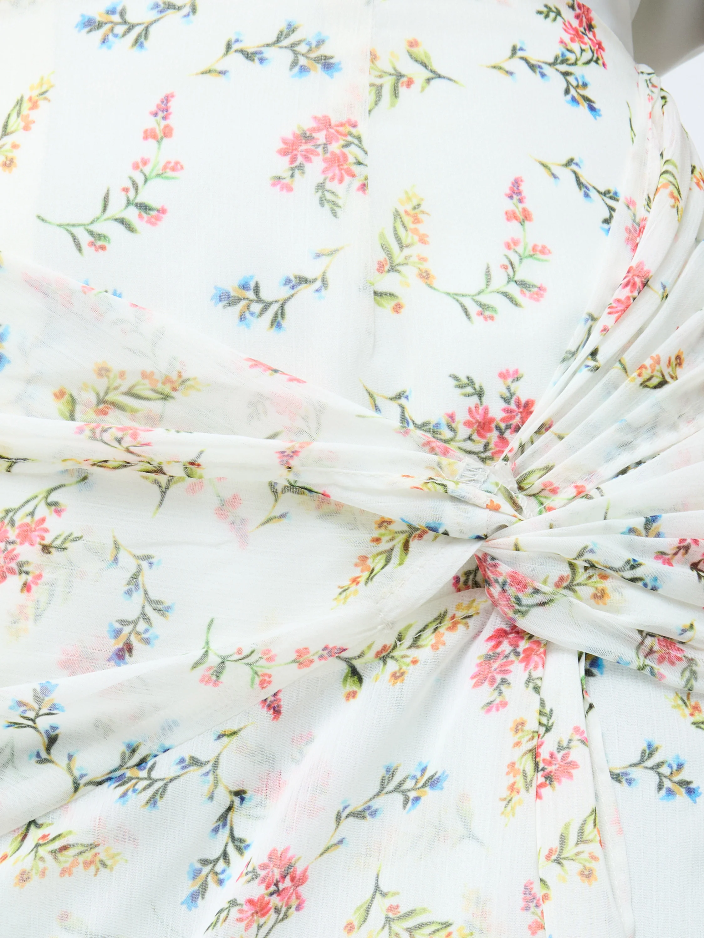 Floriana Crinkle Midi Skirt - Image 2