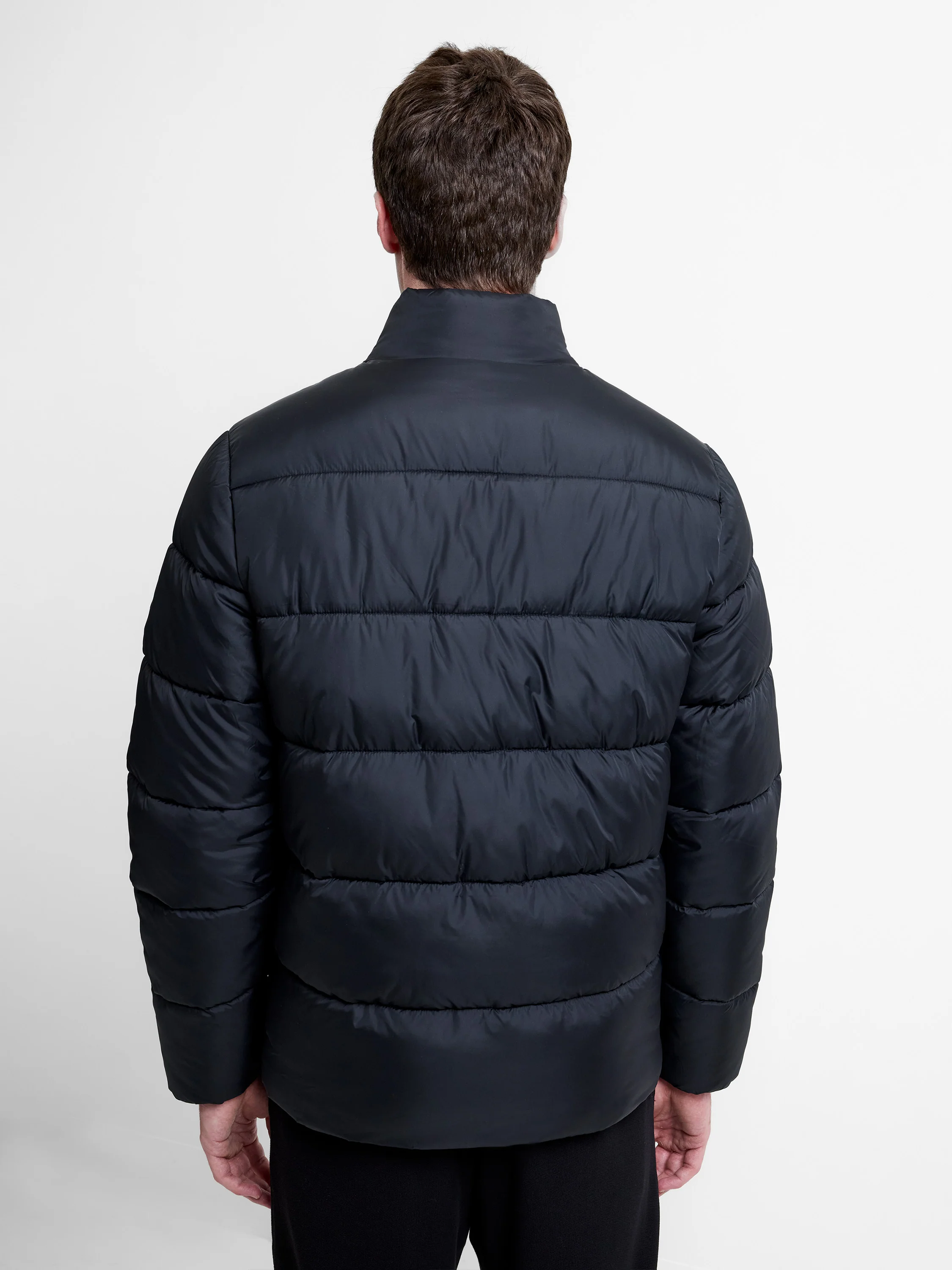 Funnel Neck Recycled Puffer Jacket - Image 5
