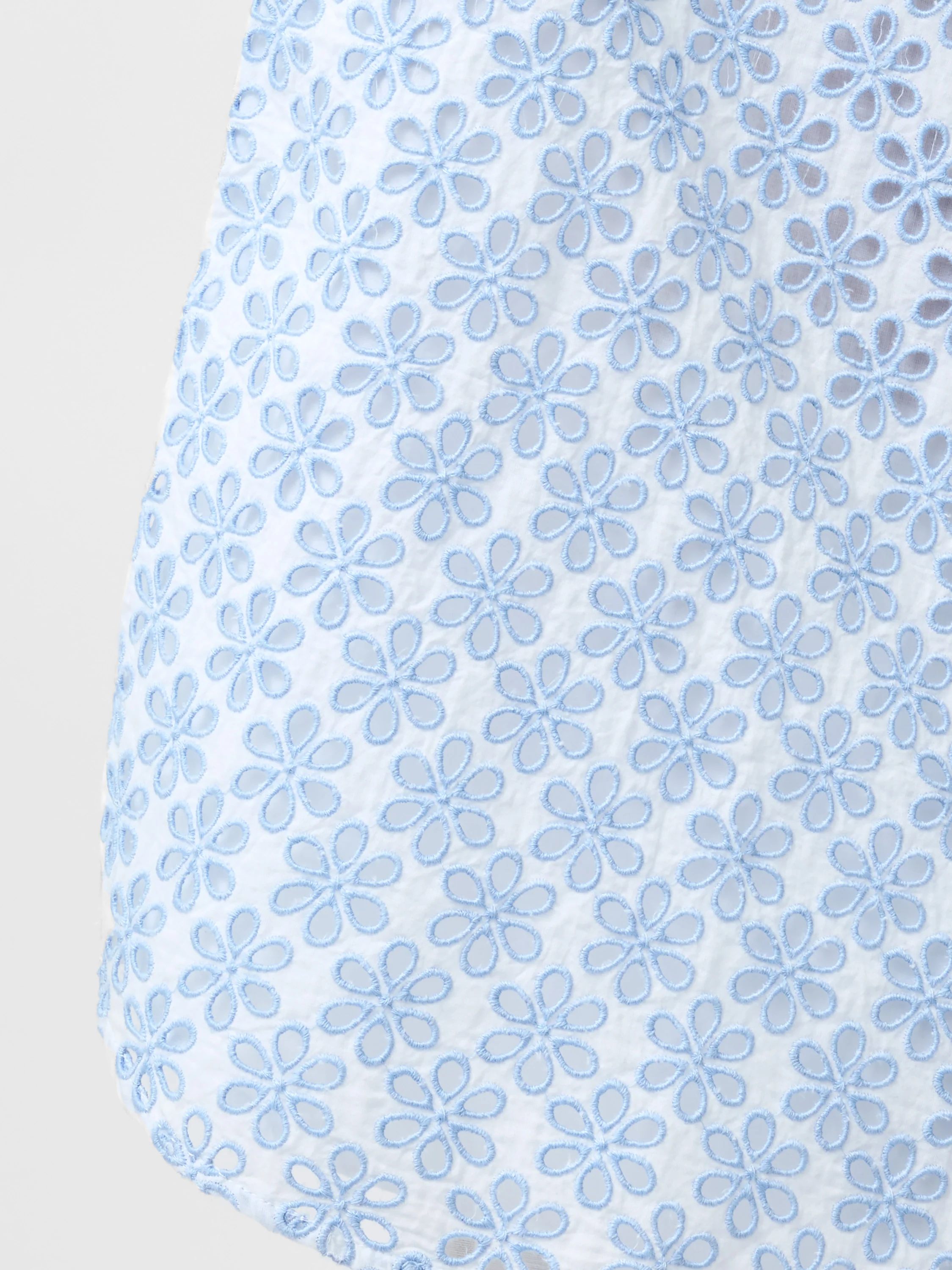 Galina Cotton Embroidered Shirt - Image 3