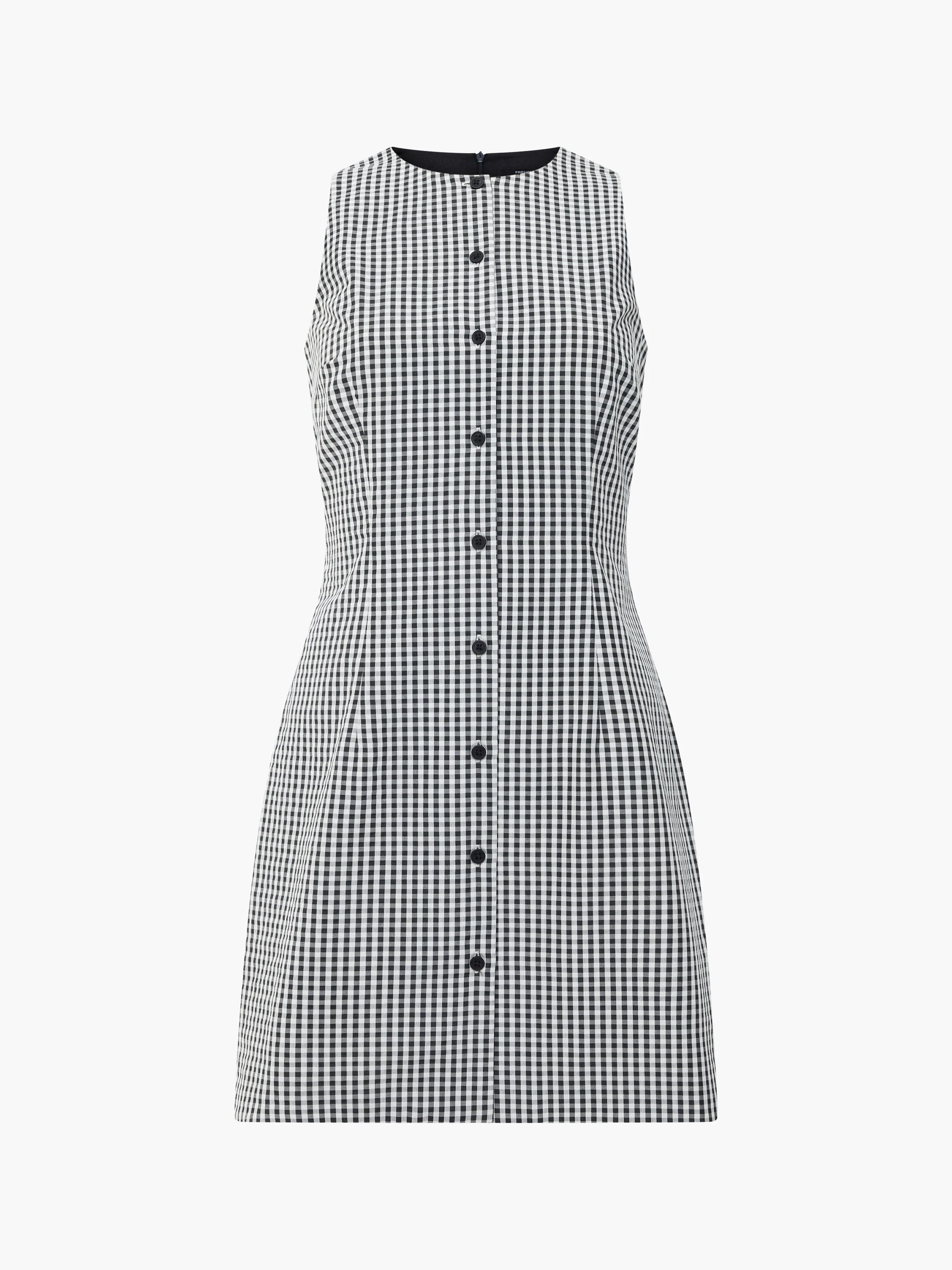Gingham Mini Dress - Image 5