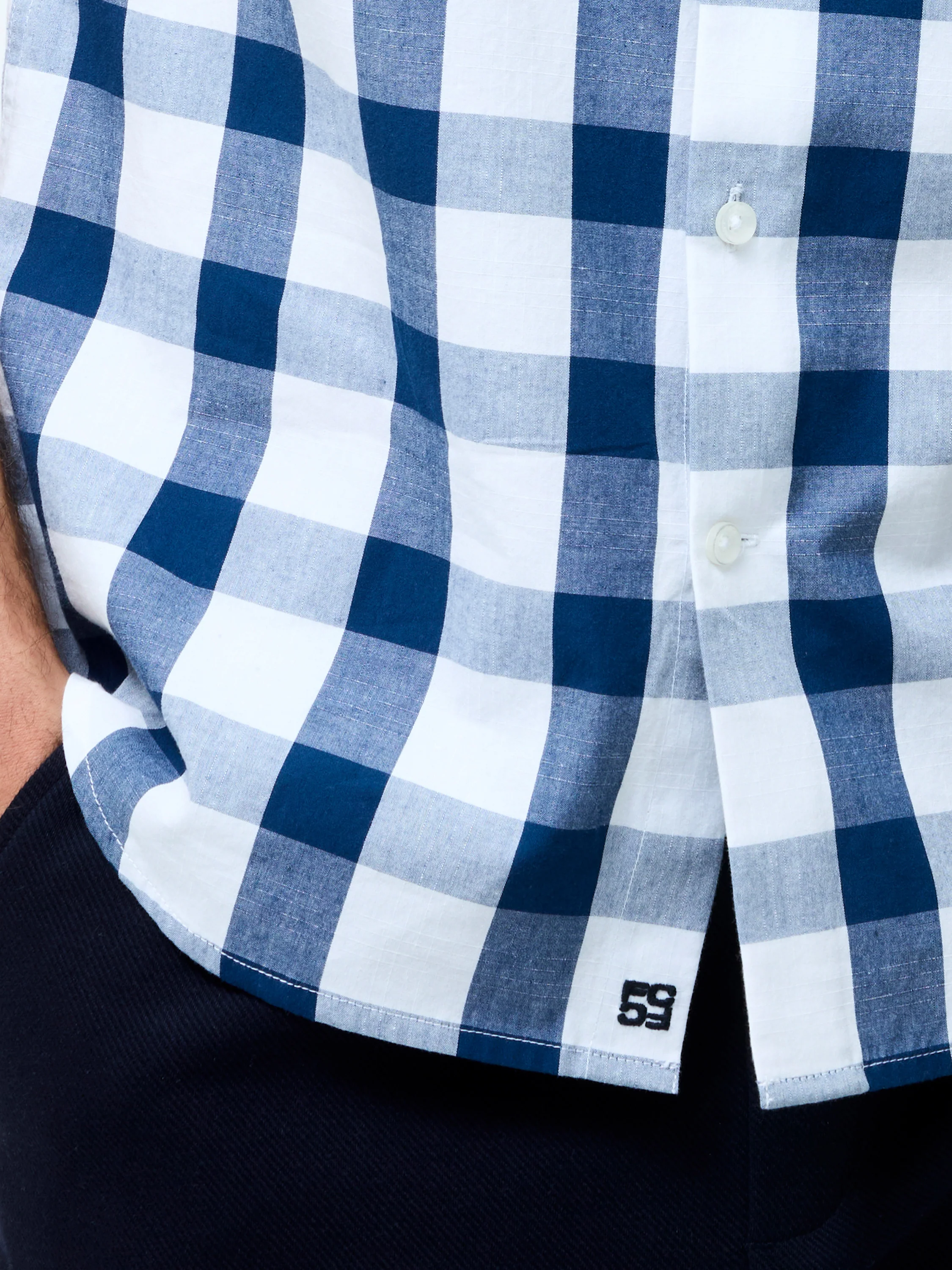 Gingham Short Sleeve Shirt - Image 2