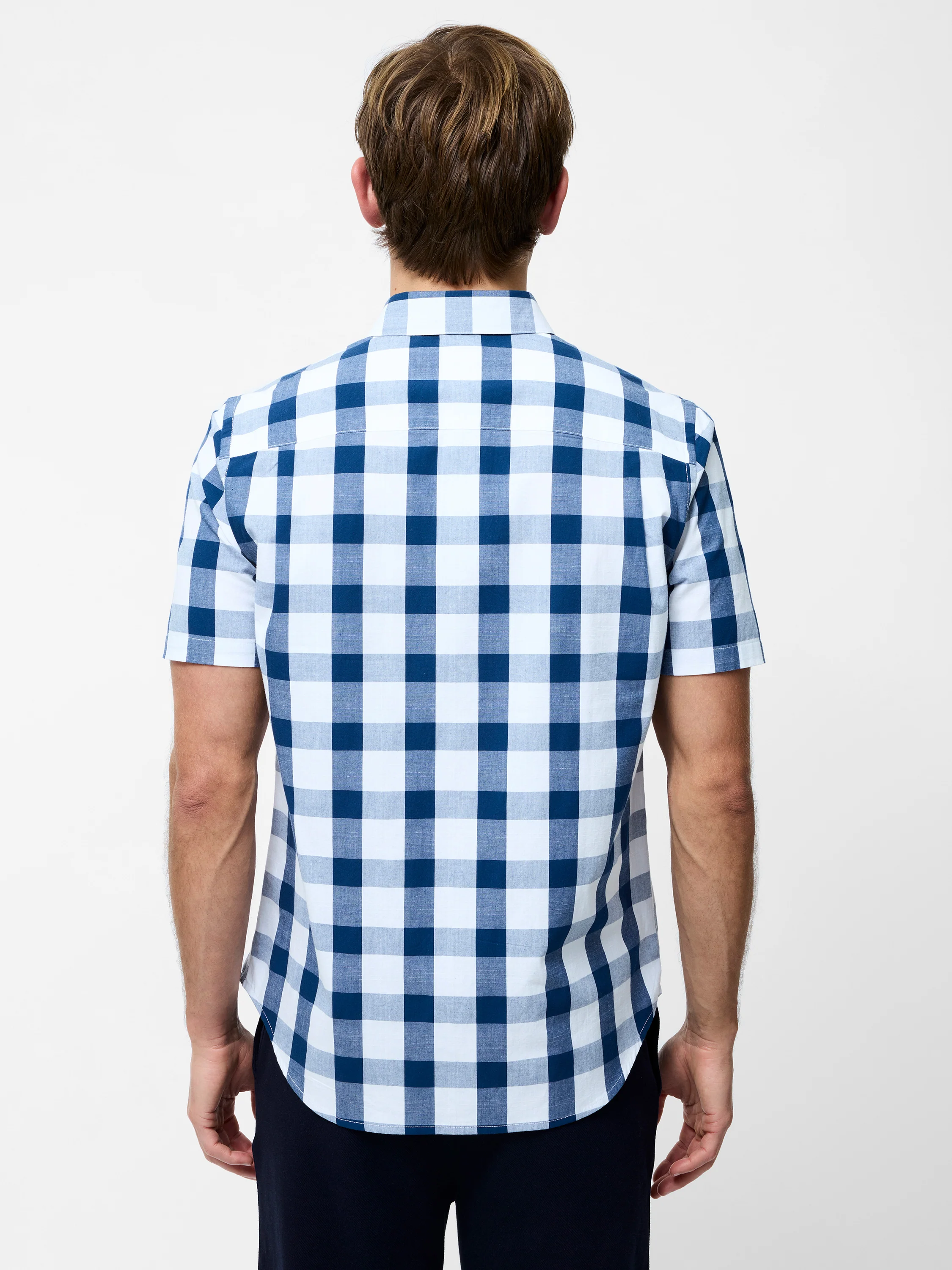 Gingham Short Sleeve Shirt - Image 4