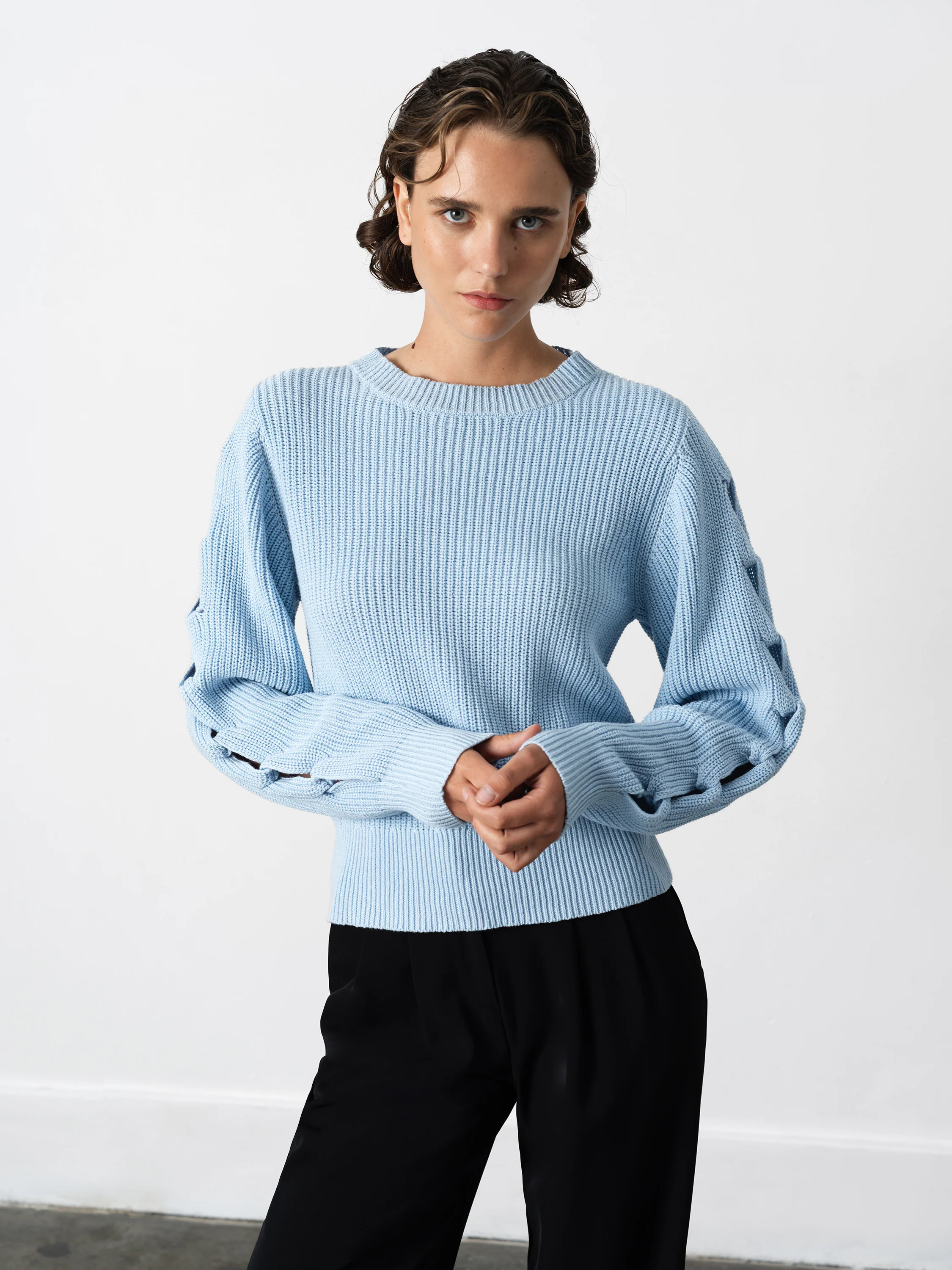 Glinda Braid Sleeve Jumper - Image 3