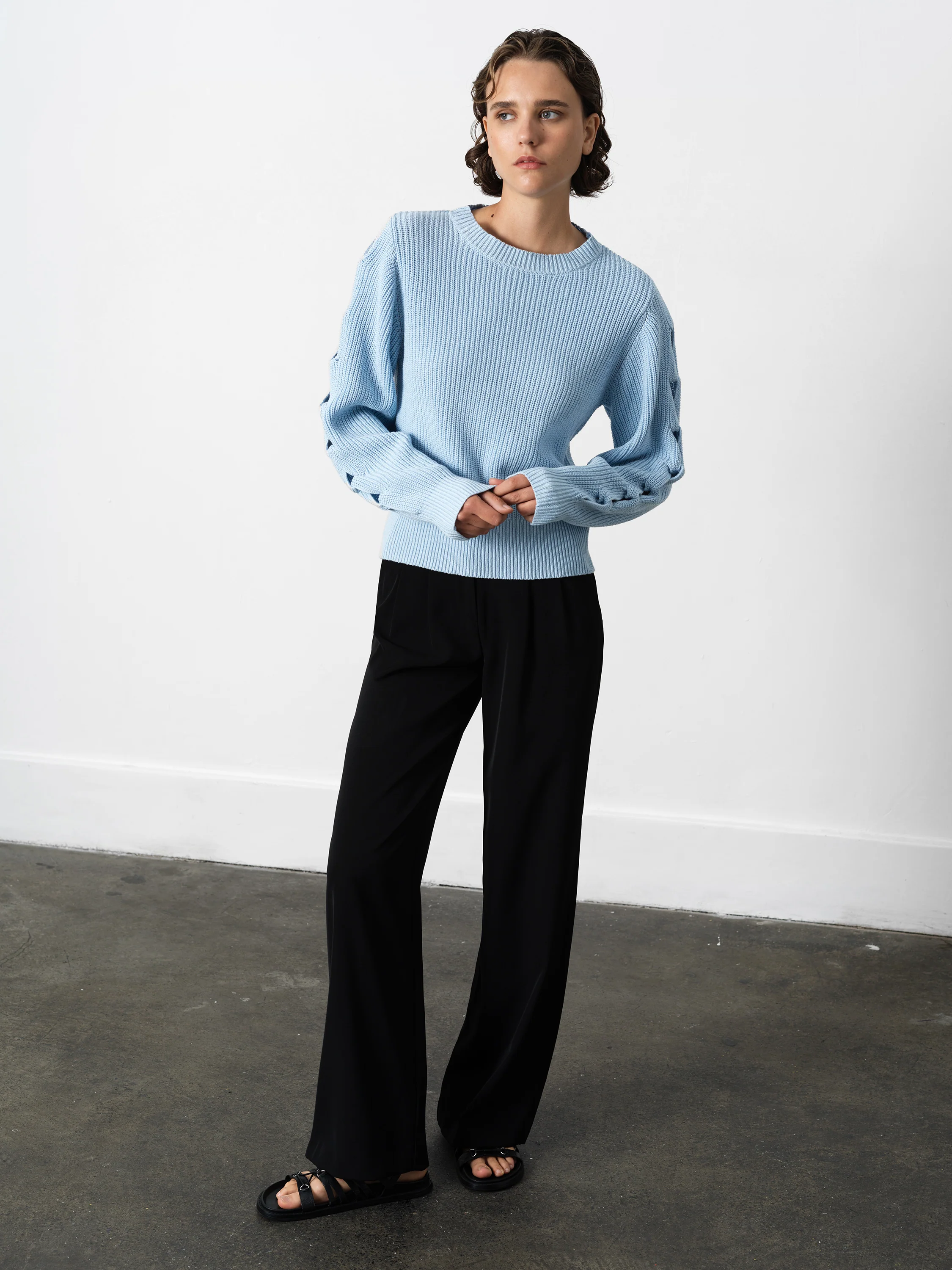 Glinda Braid Sleeve Jumper - Image 4