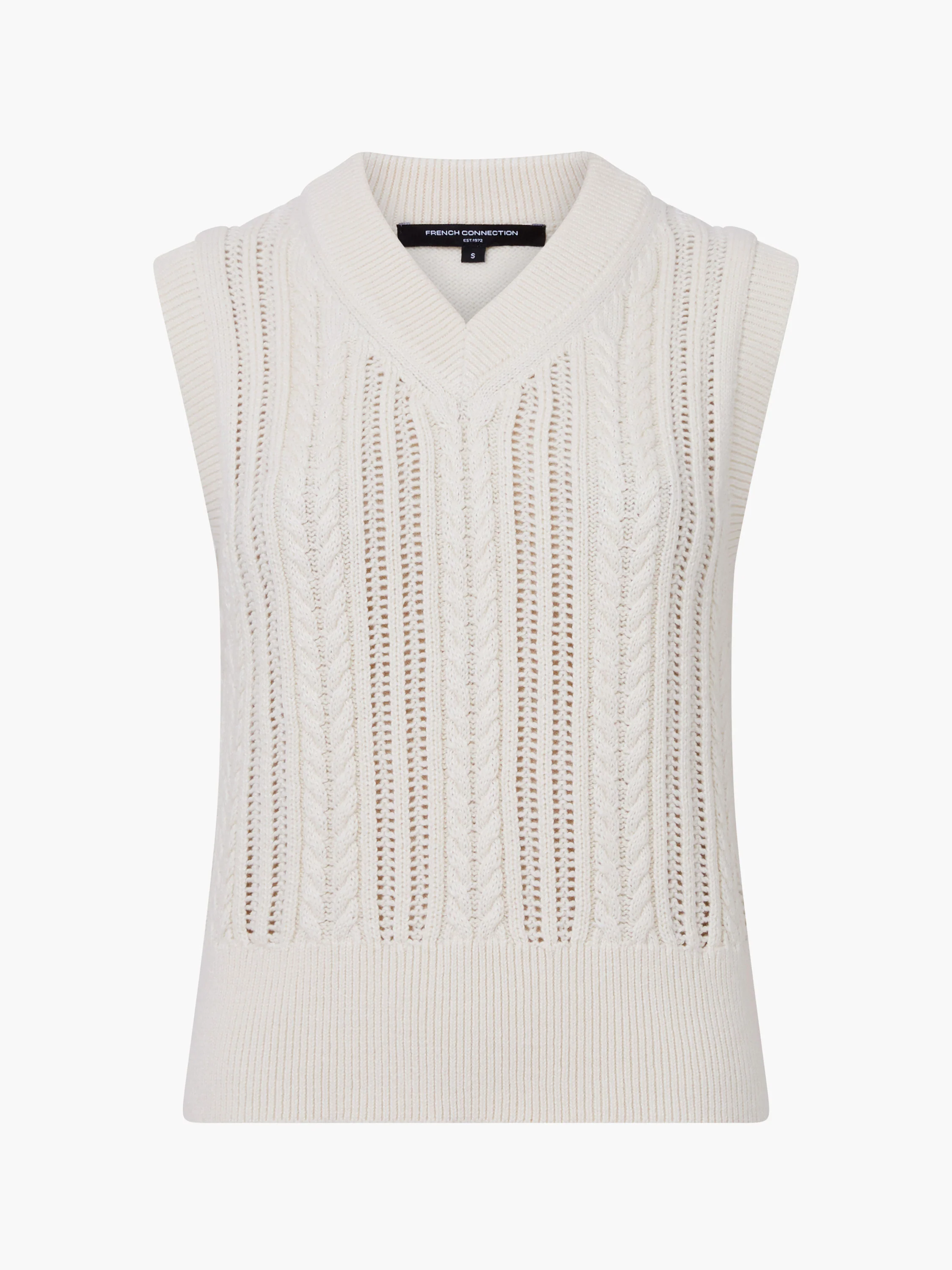 Glinda Cable Knit Vest - Image 6