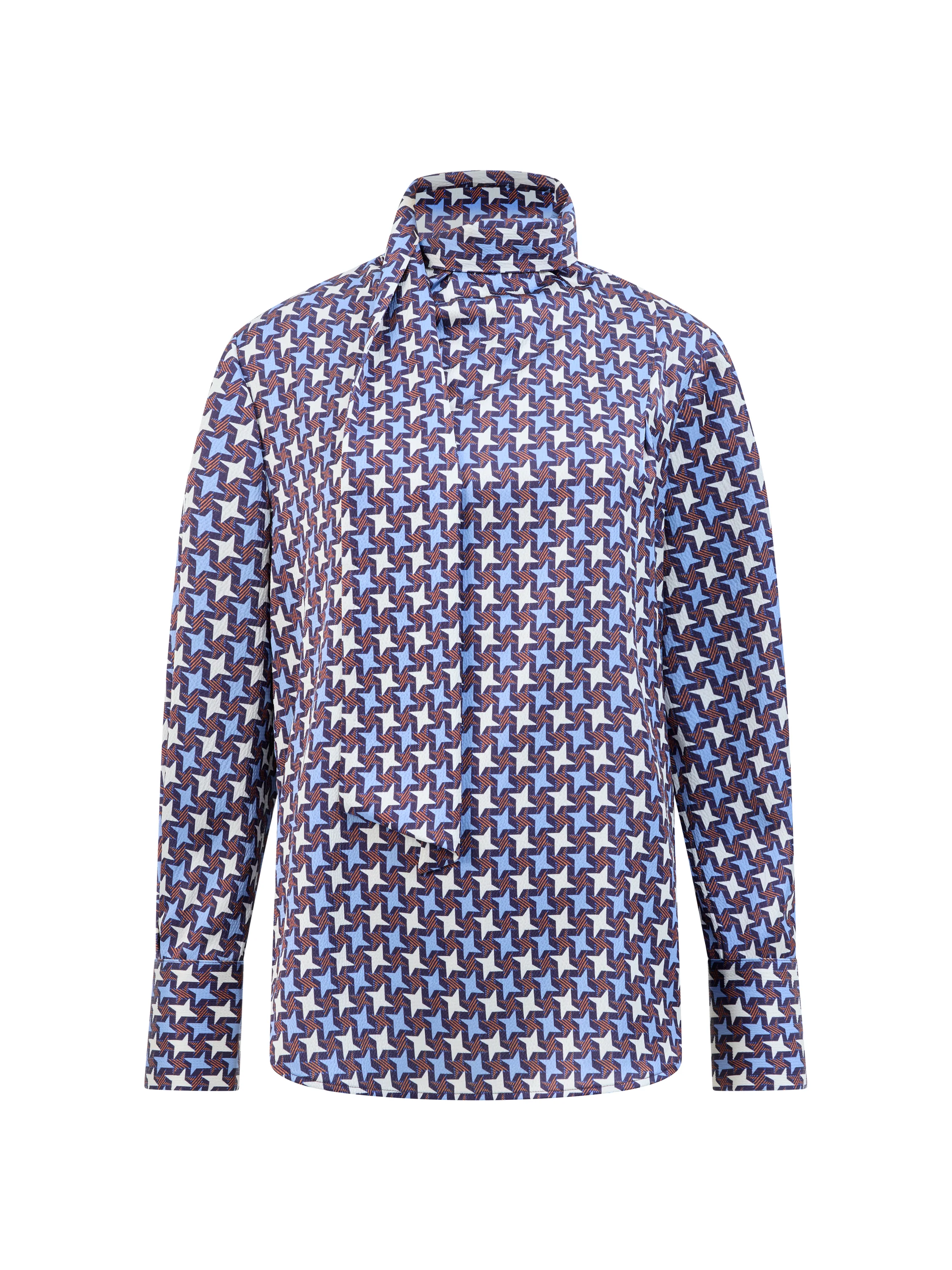 Gloria Dolly Long Sleeve Scarf Blouse - Image 7