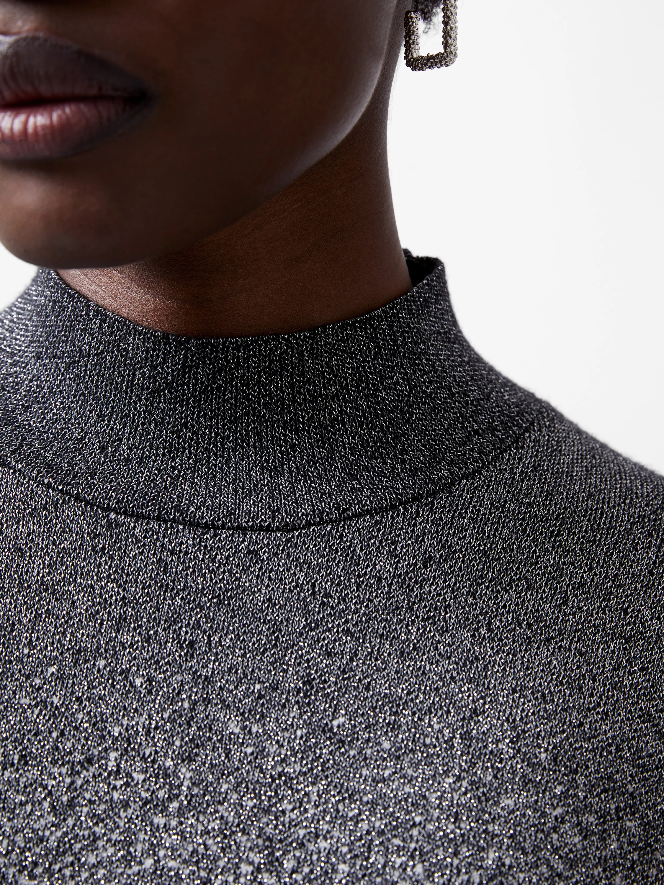 Gradient Lurex Jumper - Image 3